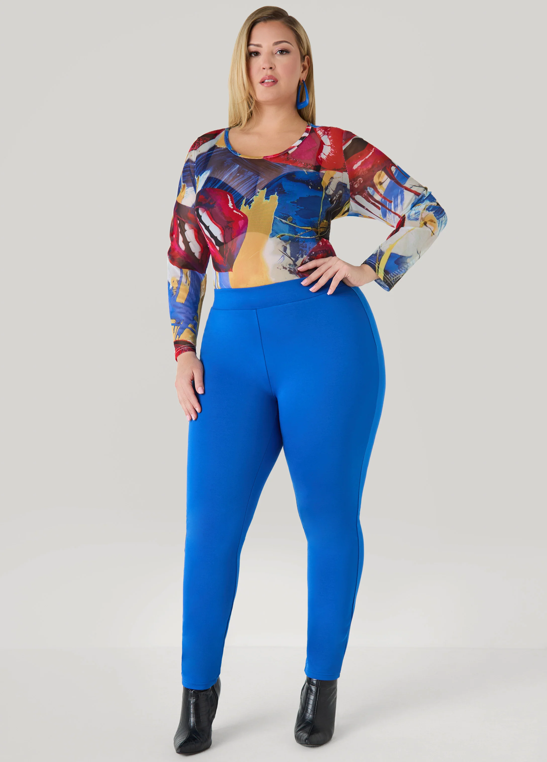 Printed Mesh Top - Image 3