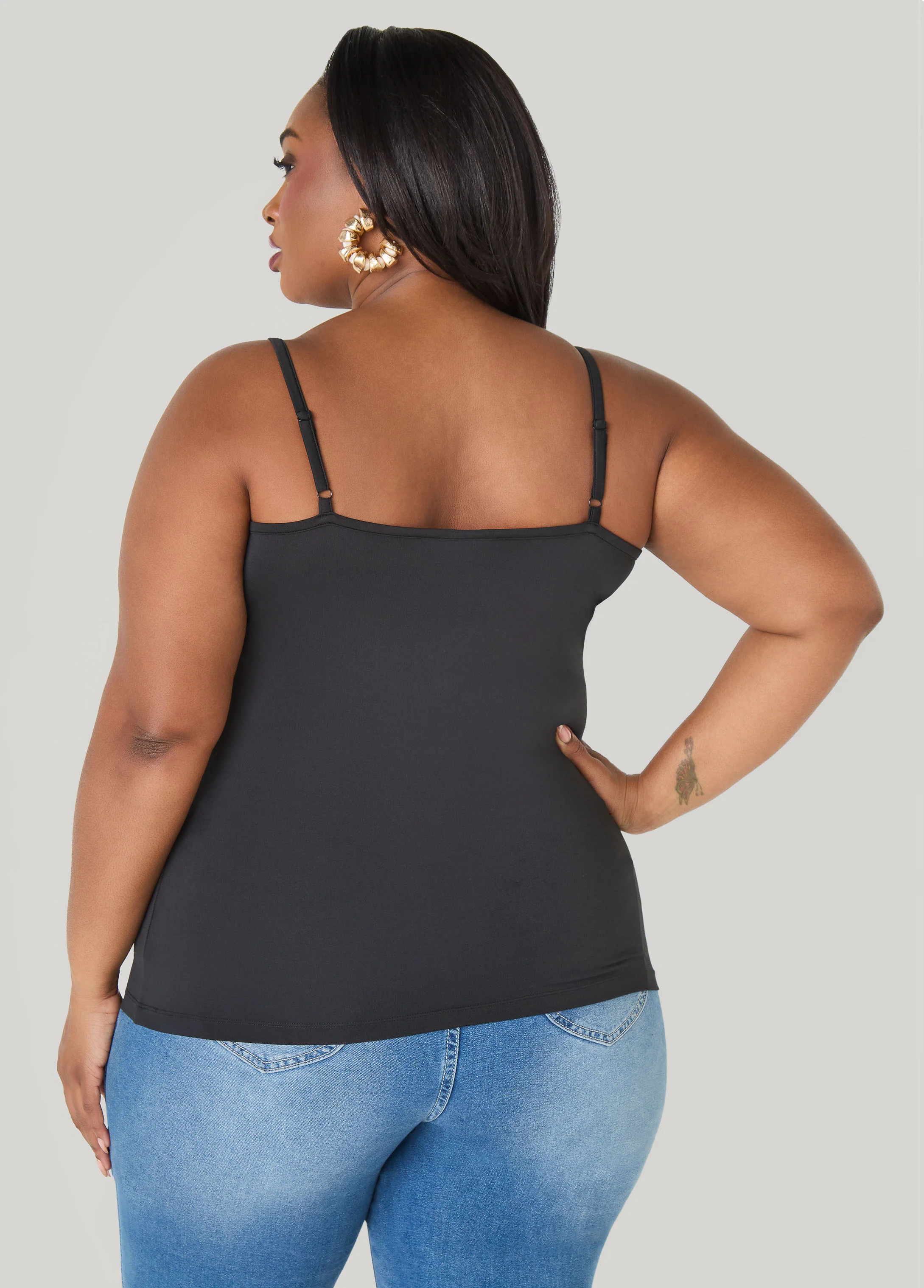 Adjustable Stretch Knit Cami - Image 5