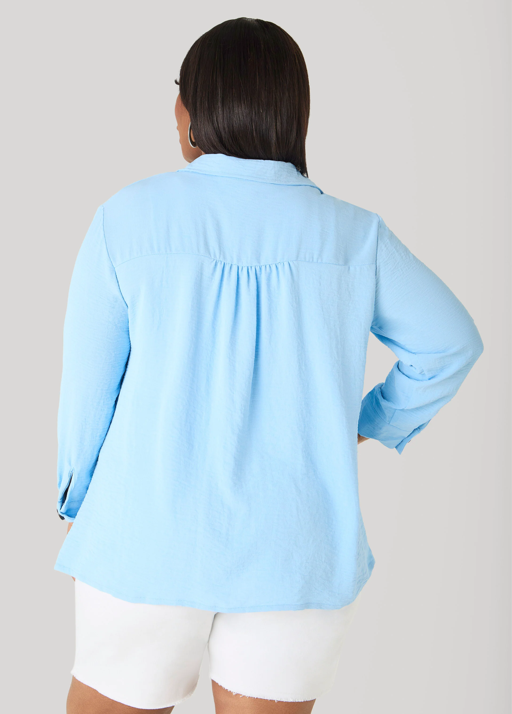 Textured Collared Shirt - Image 6