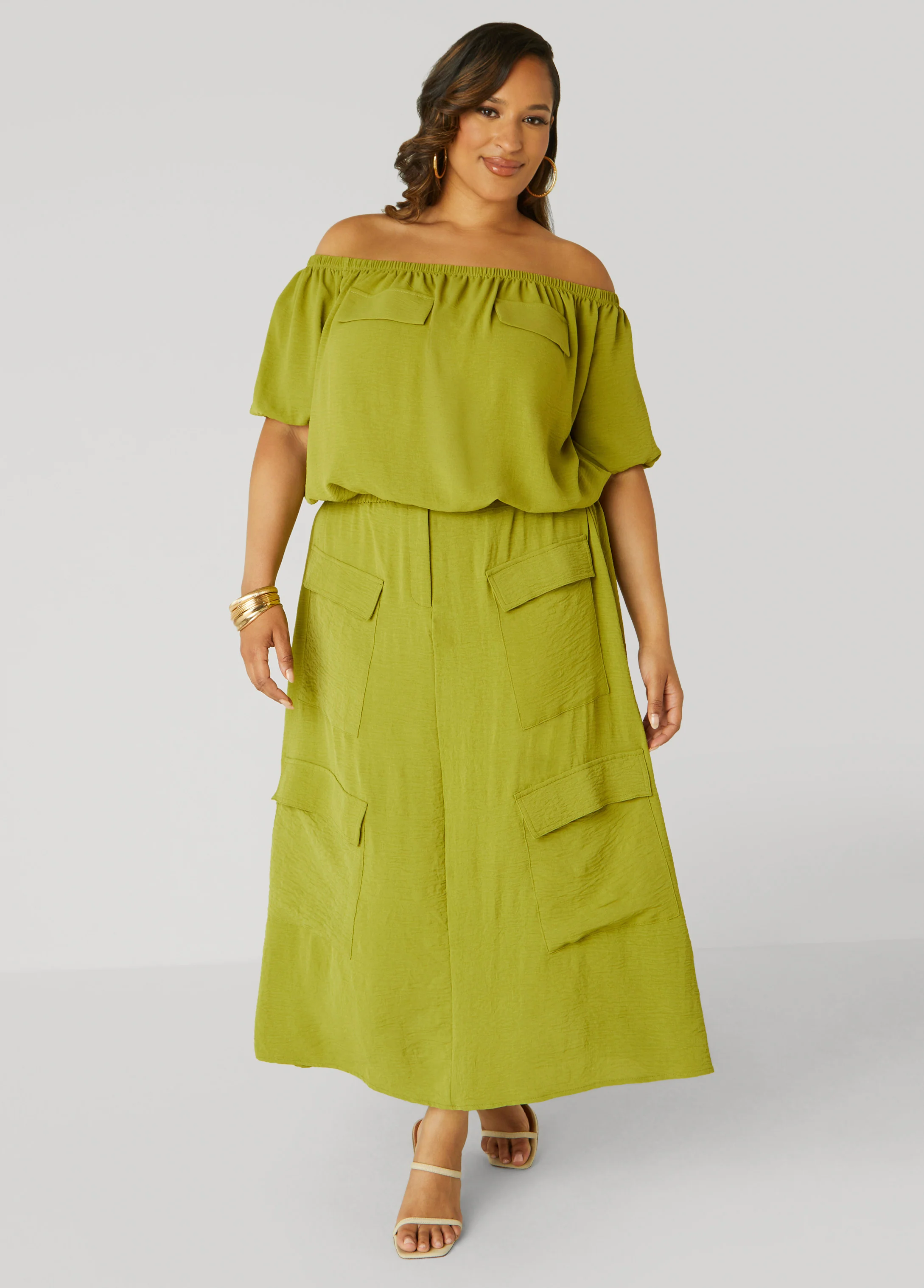 Textured Off The Shoulder Blouse - Image 13