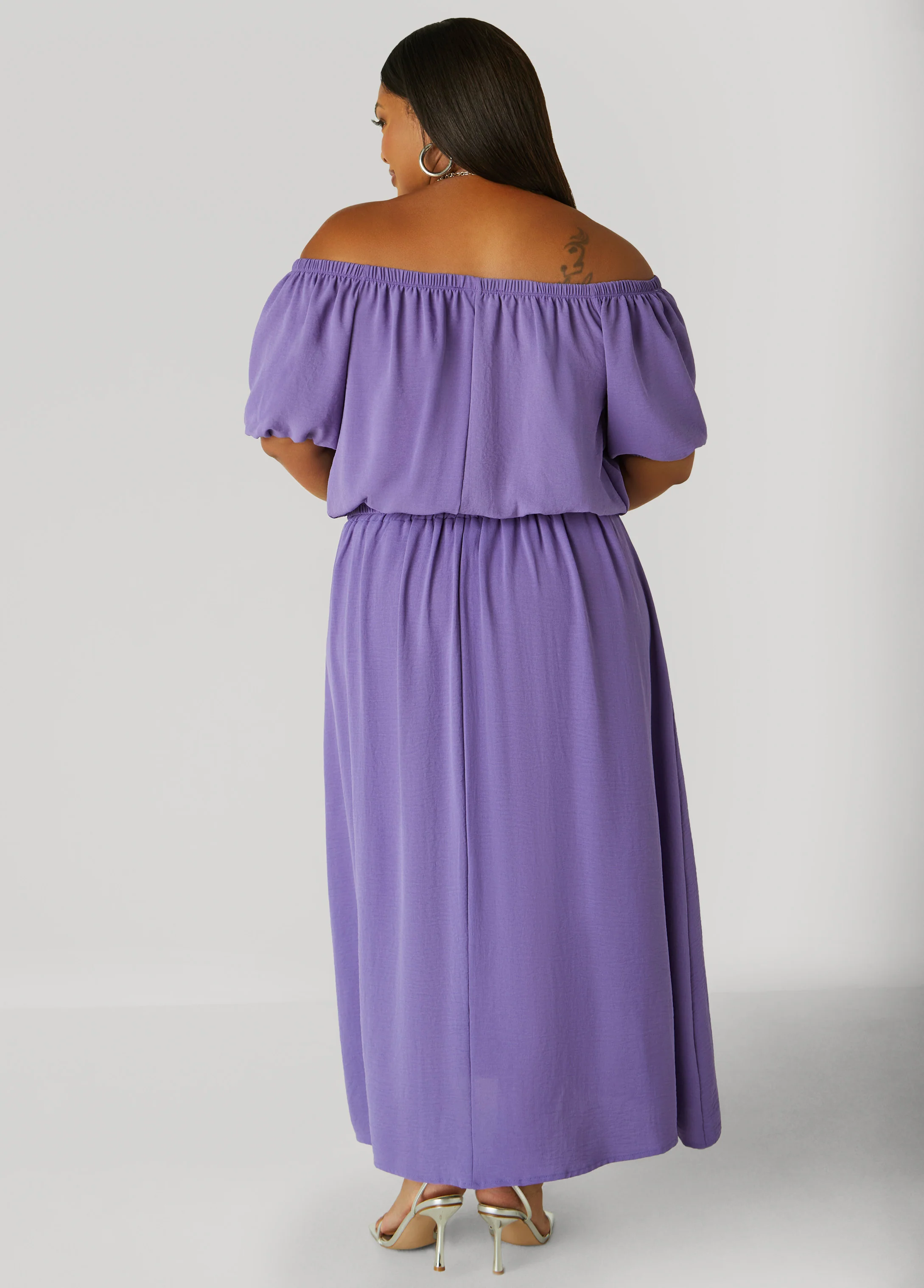 Textured Off The Shoulder Blouse - Image 2