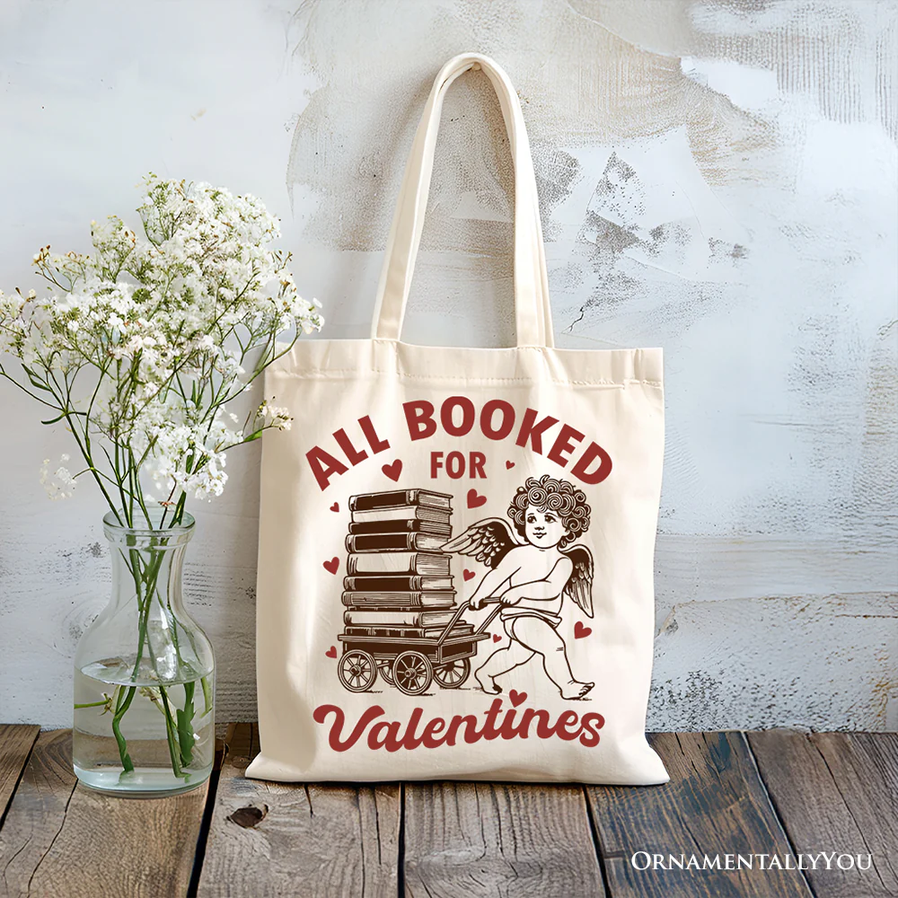 All Booked For Valentines Tote Bag - Image 2