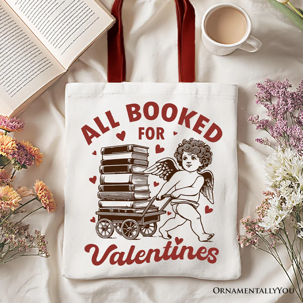 All Booked For Valentines Tote Bag - Image 3