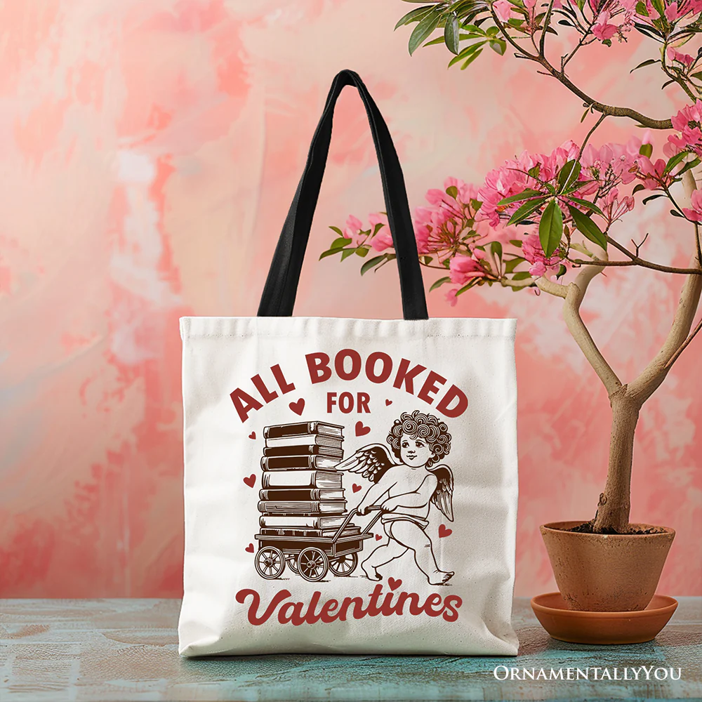 All Booked For Valentines Tote Bag - Image 6