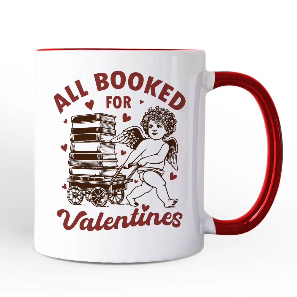 All Booked For Valentines Mug - Image 2