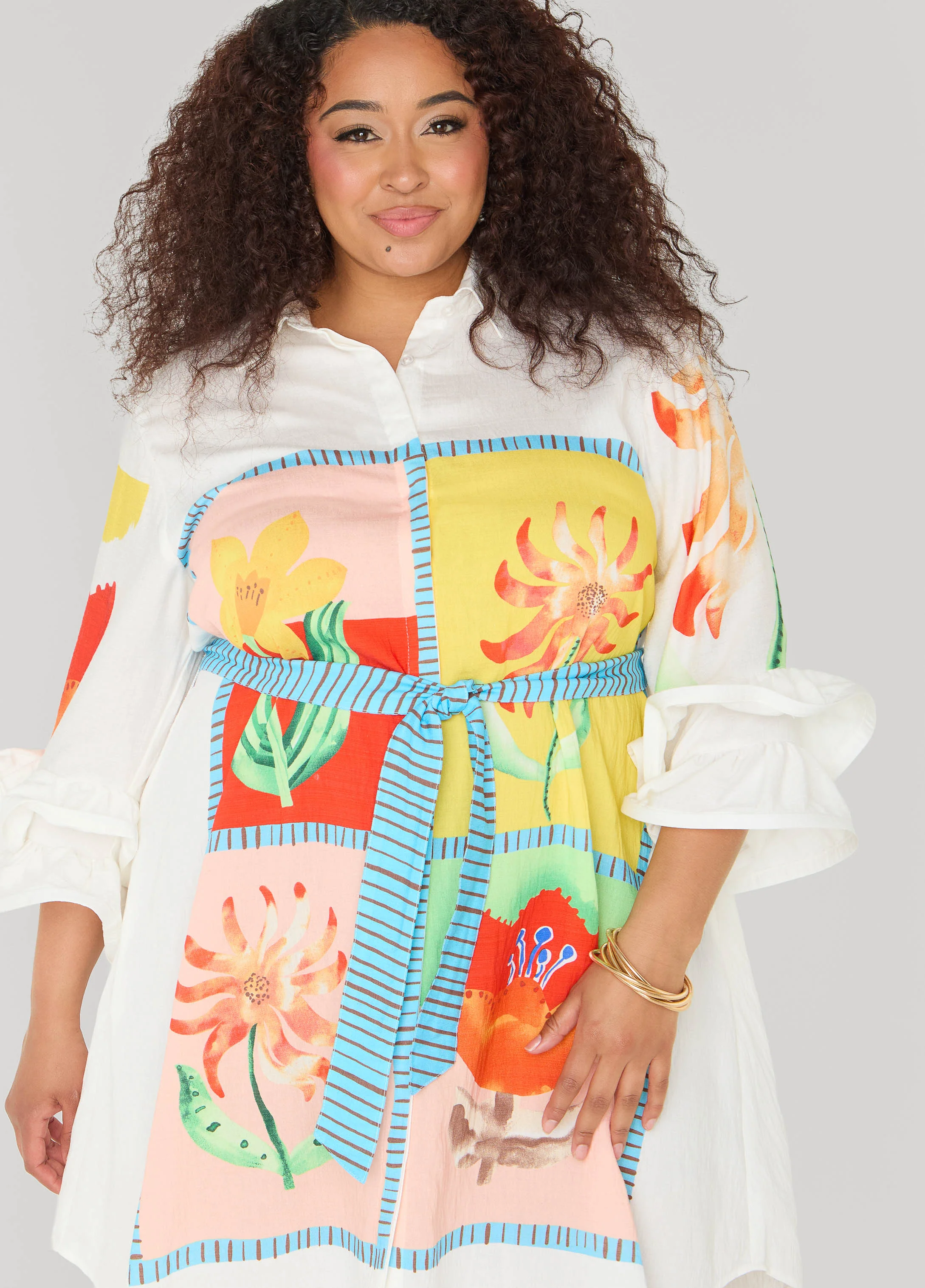 Ruffled Amore Shirtdress - Image 5