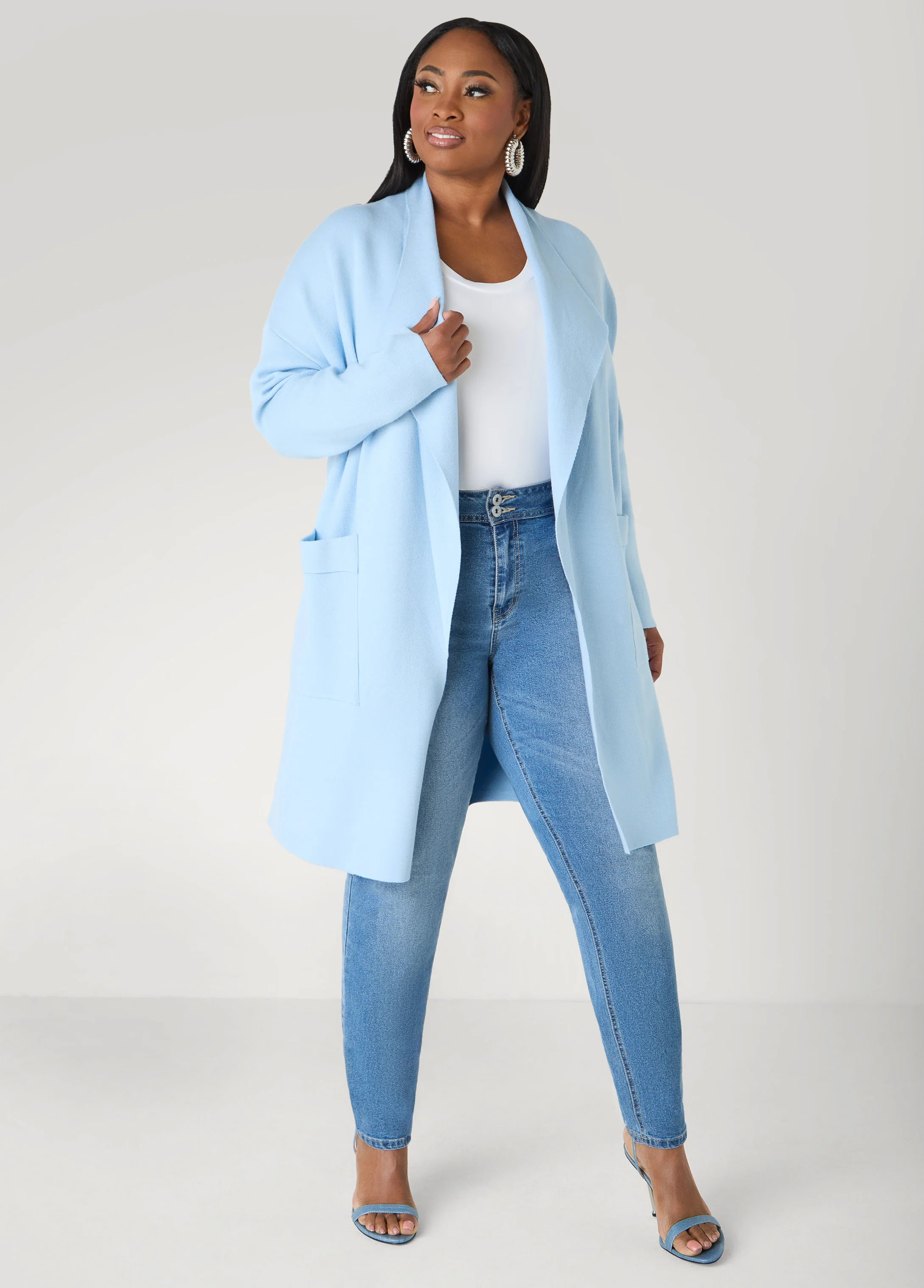 Shawl Collar Cardigan - Image 4