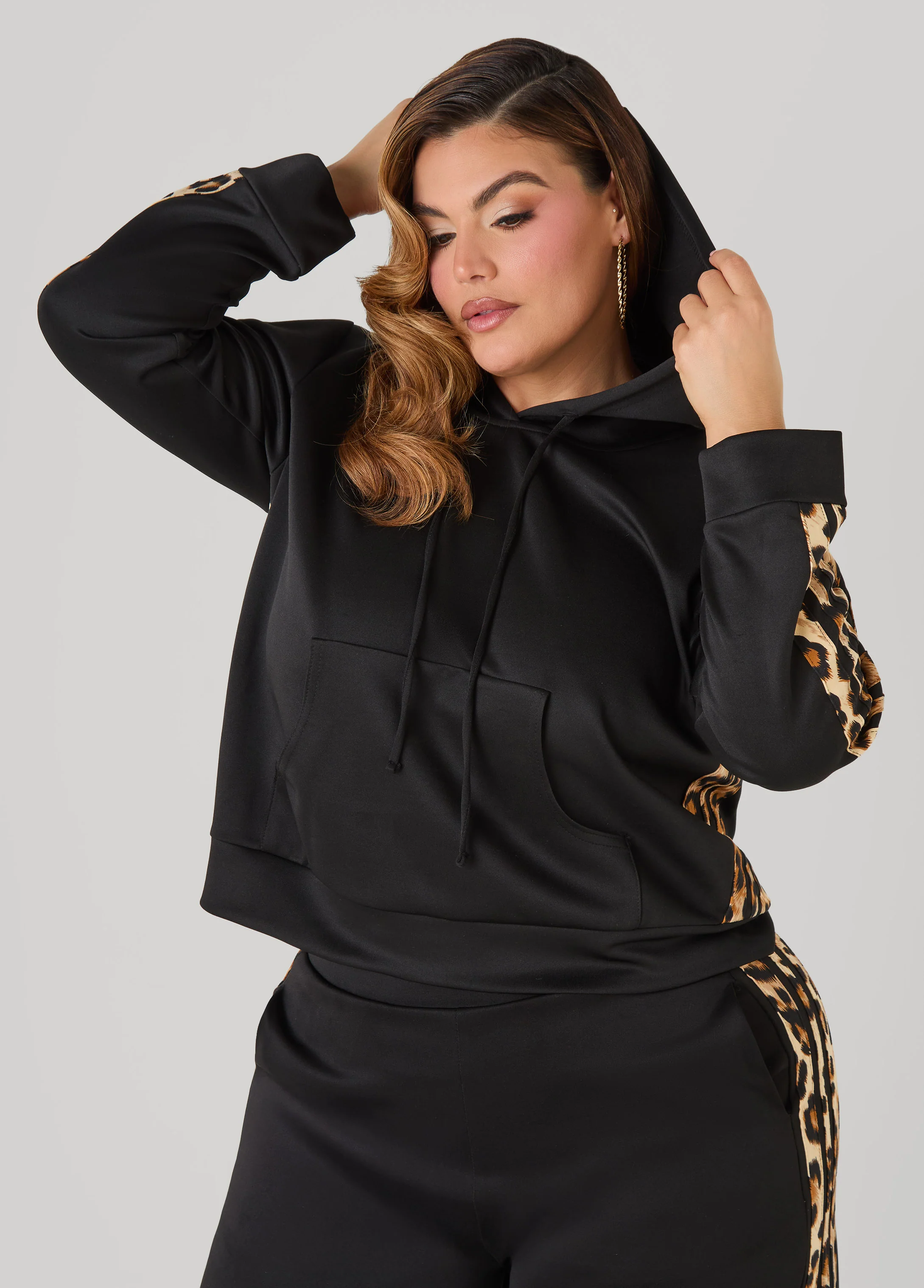 Animal Striped Hoodie - Image 4