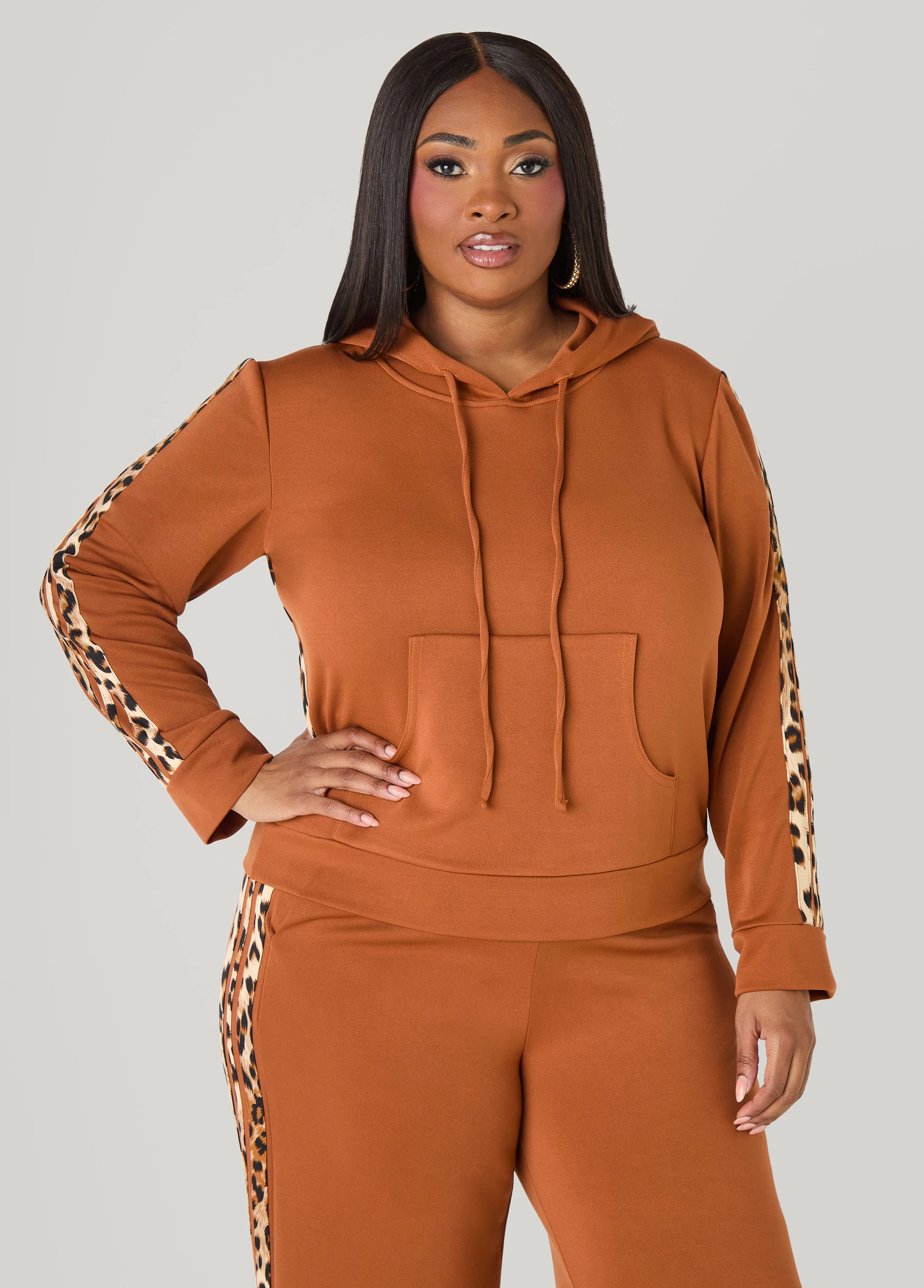 Animal Striped Hoodie - Image 5
