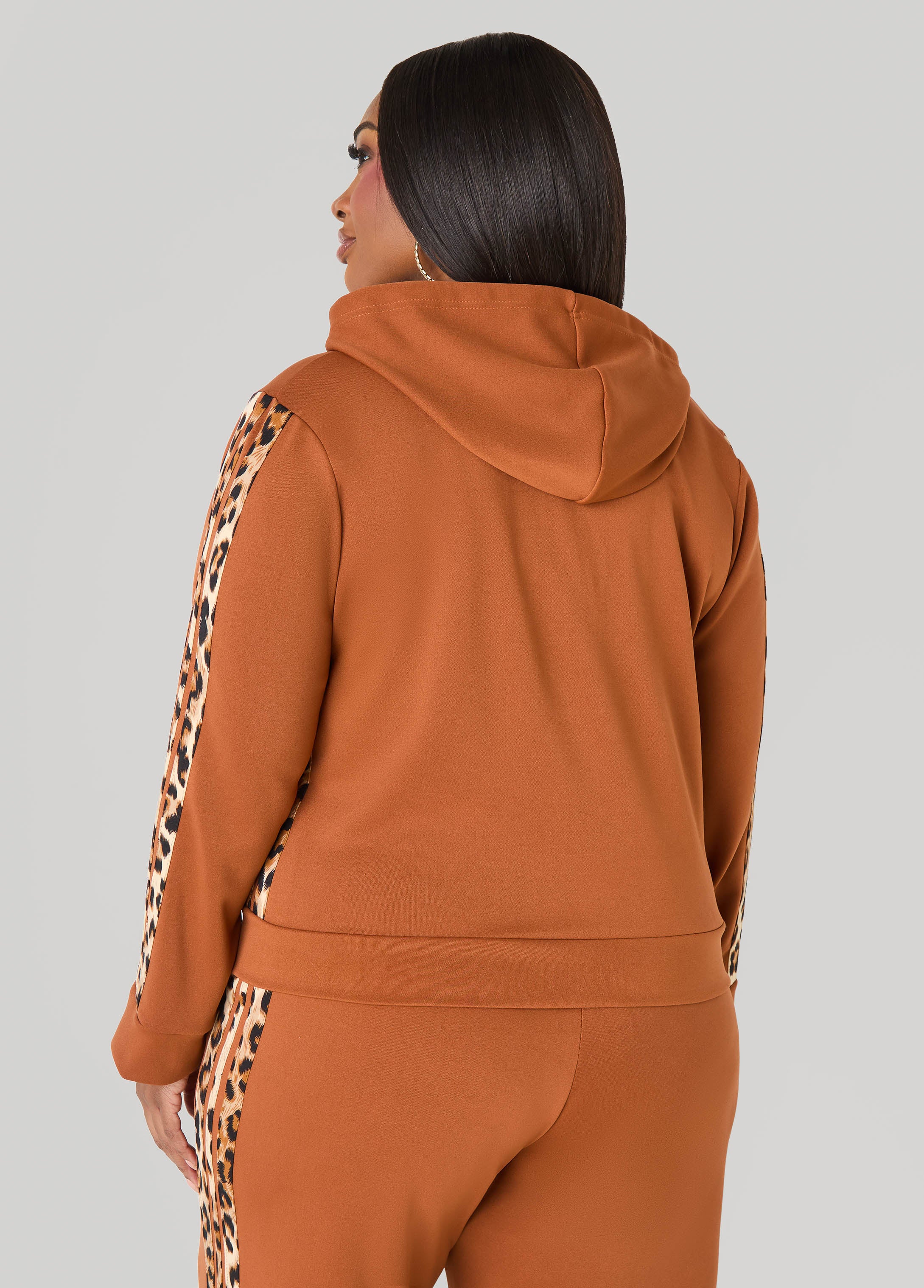 Animal Striped Hoodie - Image 6