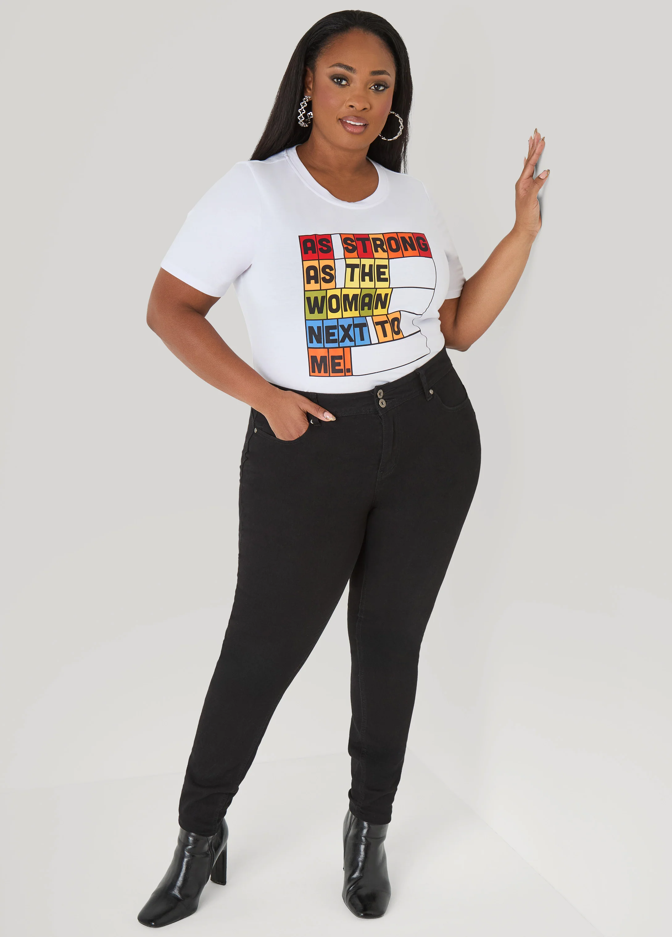 The Woman Next To Me Graphic Tee - Image 3