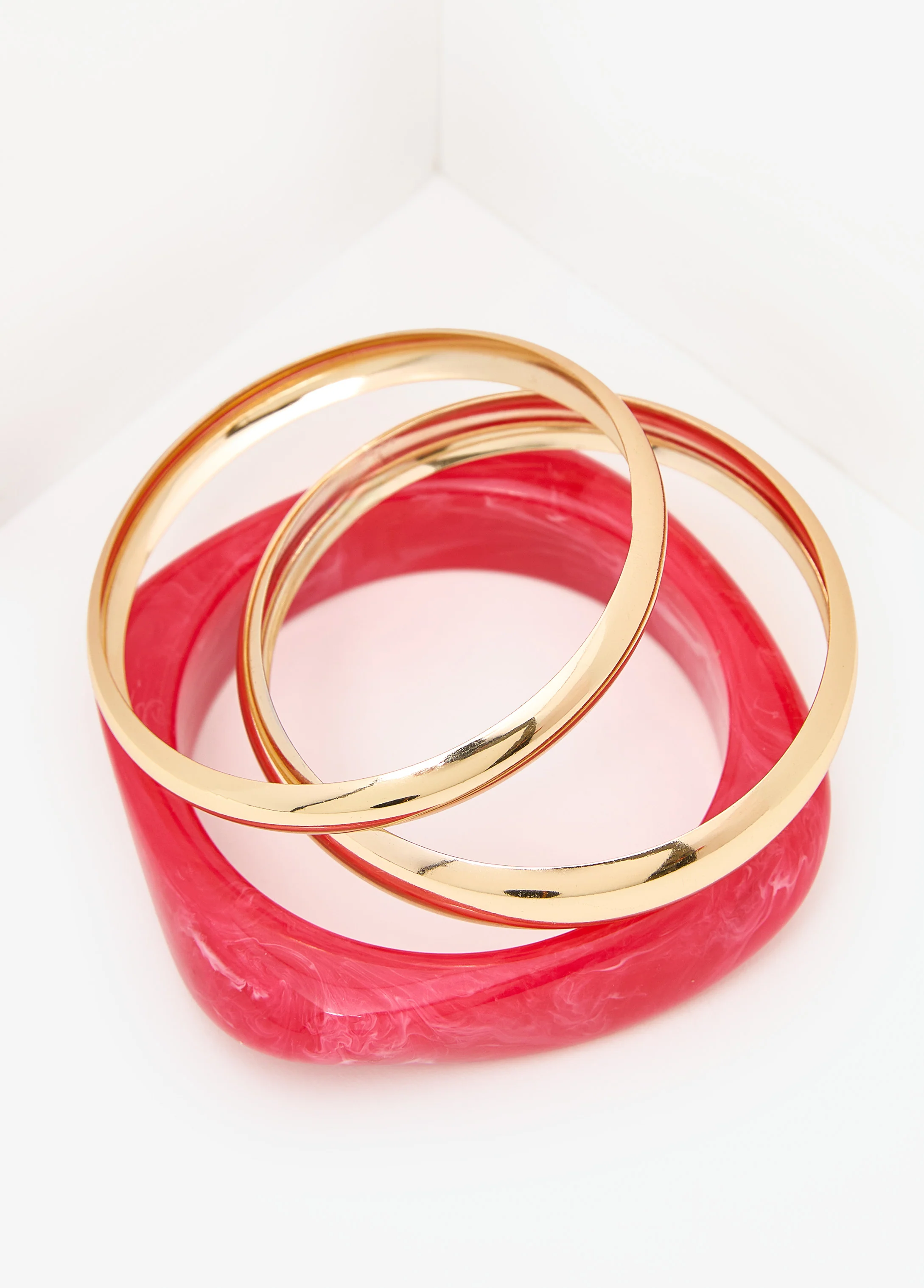 Three Piece Marble Bangle Set - Image 2