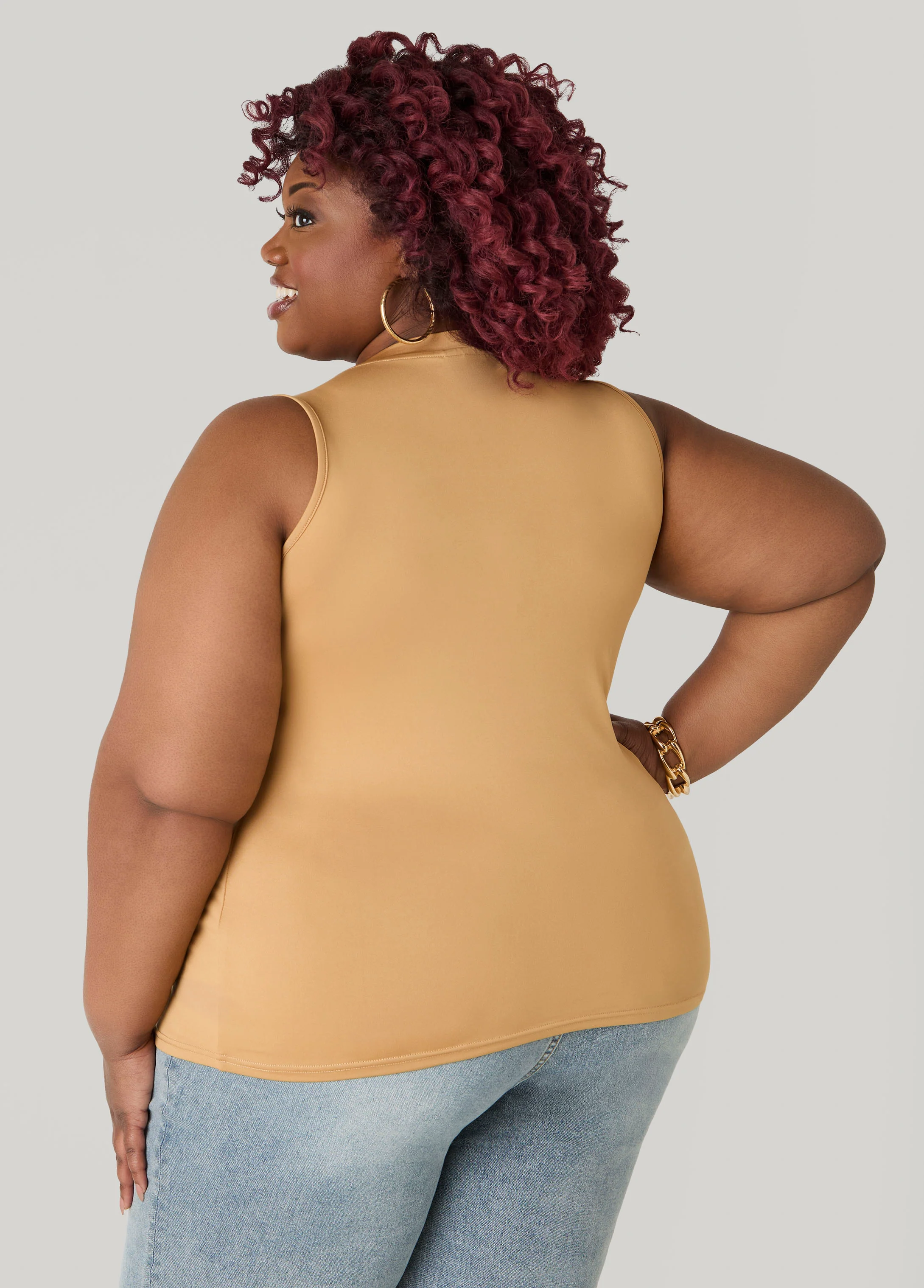 Basic Knit Cami Top - Image 17