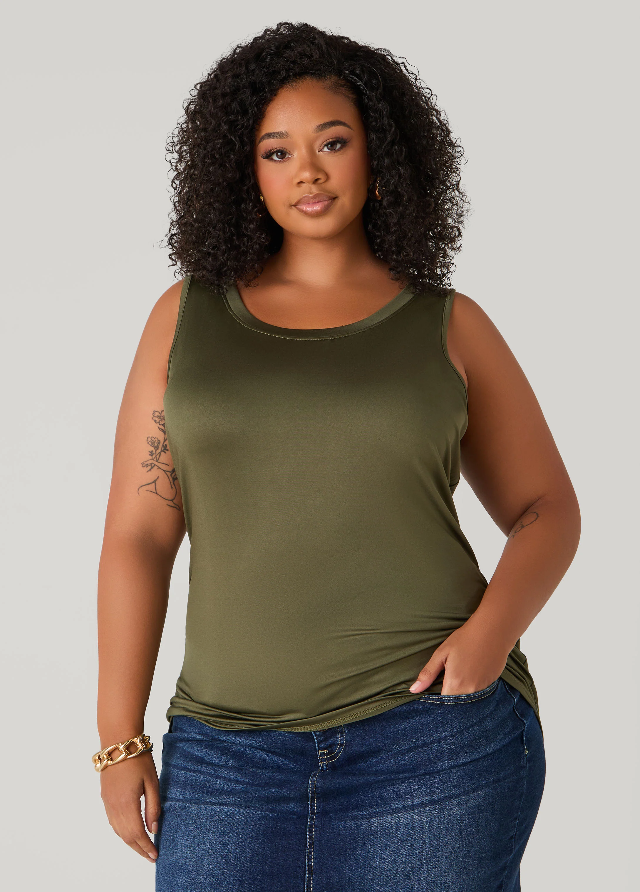 Basic Knit Cami Top - Image 8