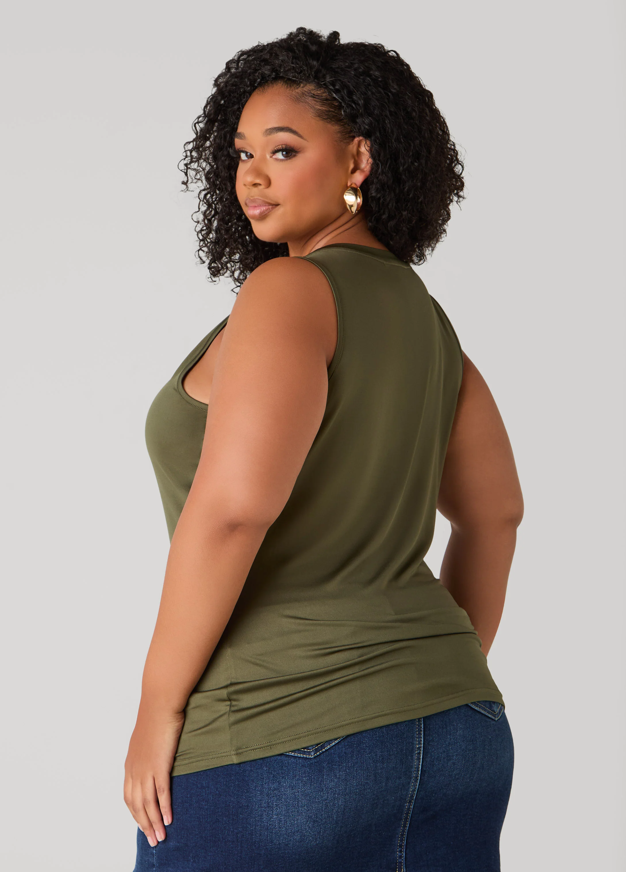 Basic Knit Cami Top - Image 9