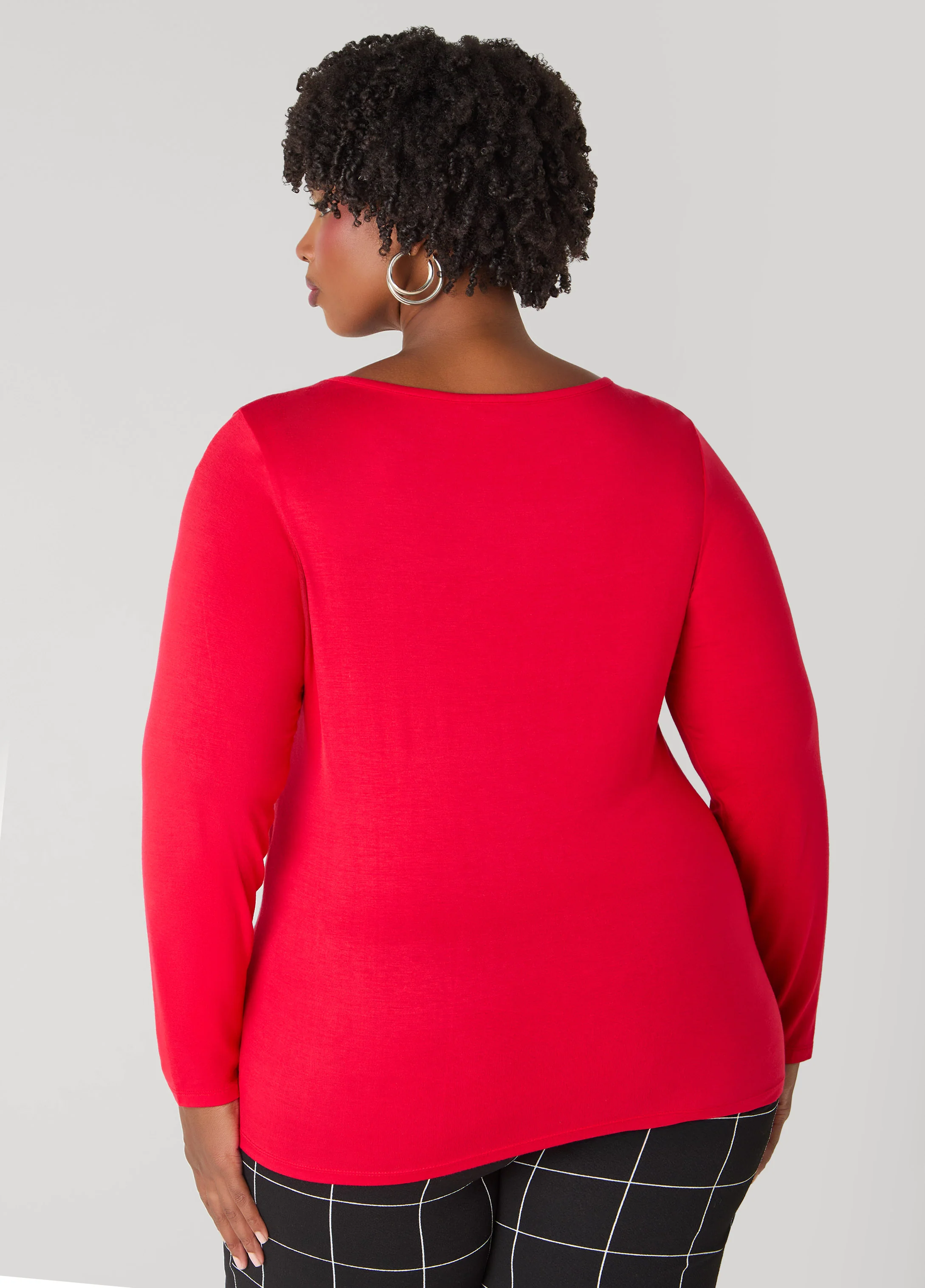 Basic Long Sleeve Jersey Tee - Image 3