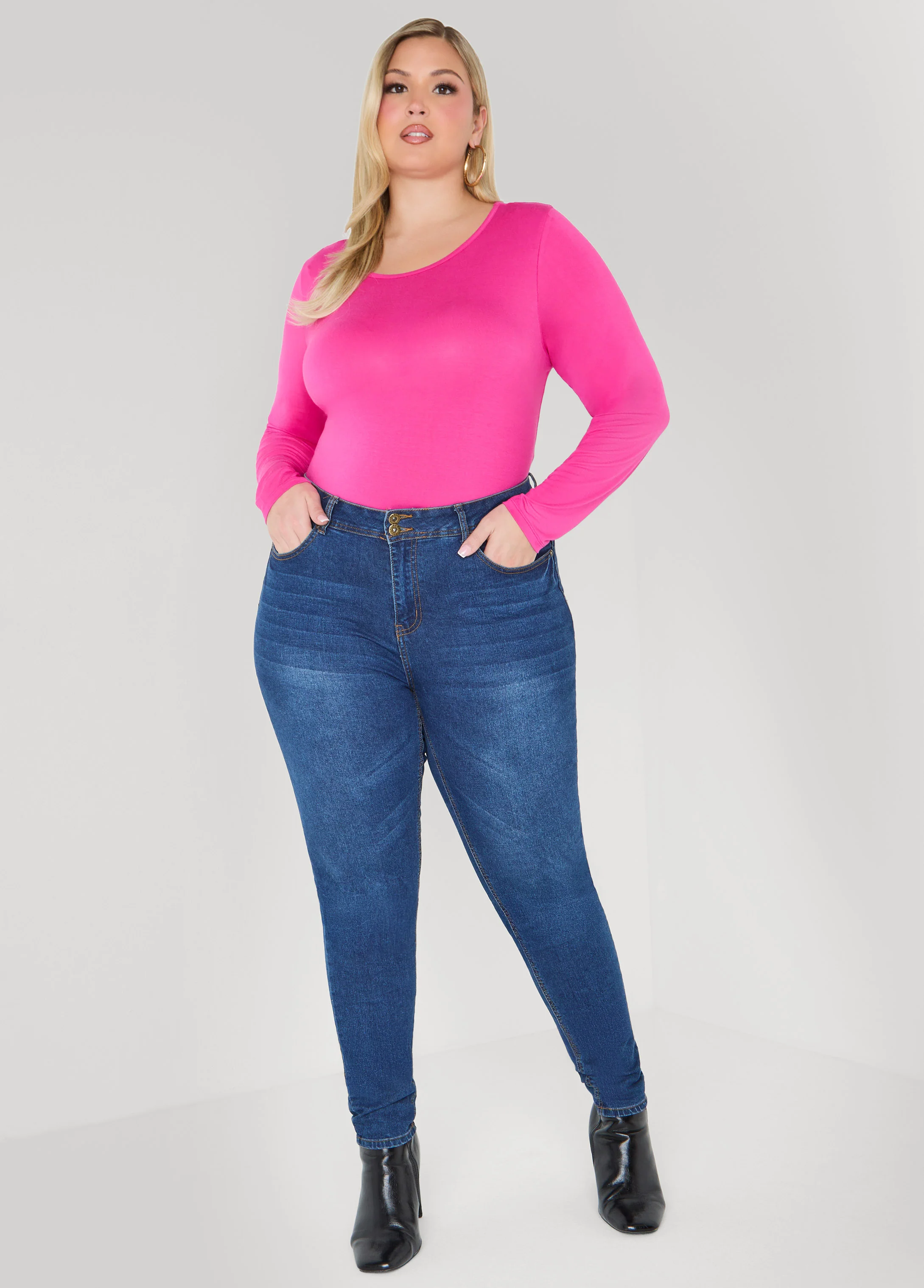 Basic Long Sleeve Jersey Tee - Image 5