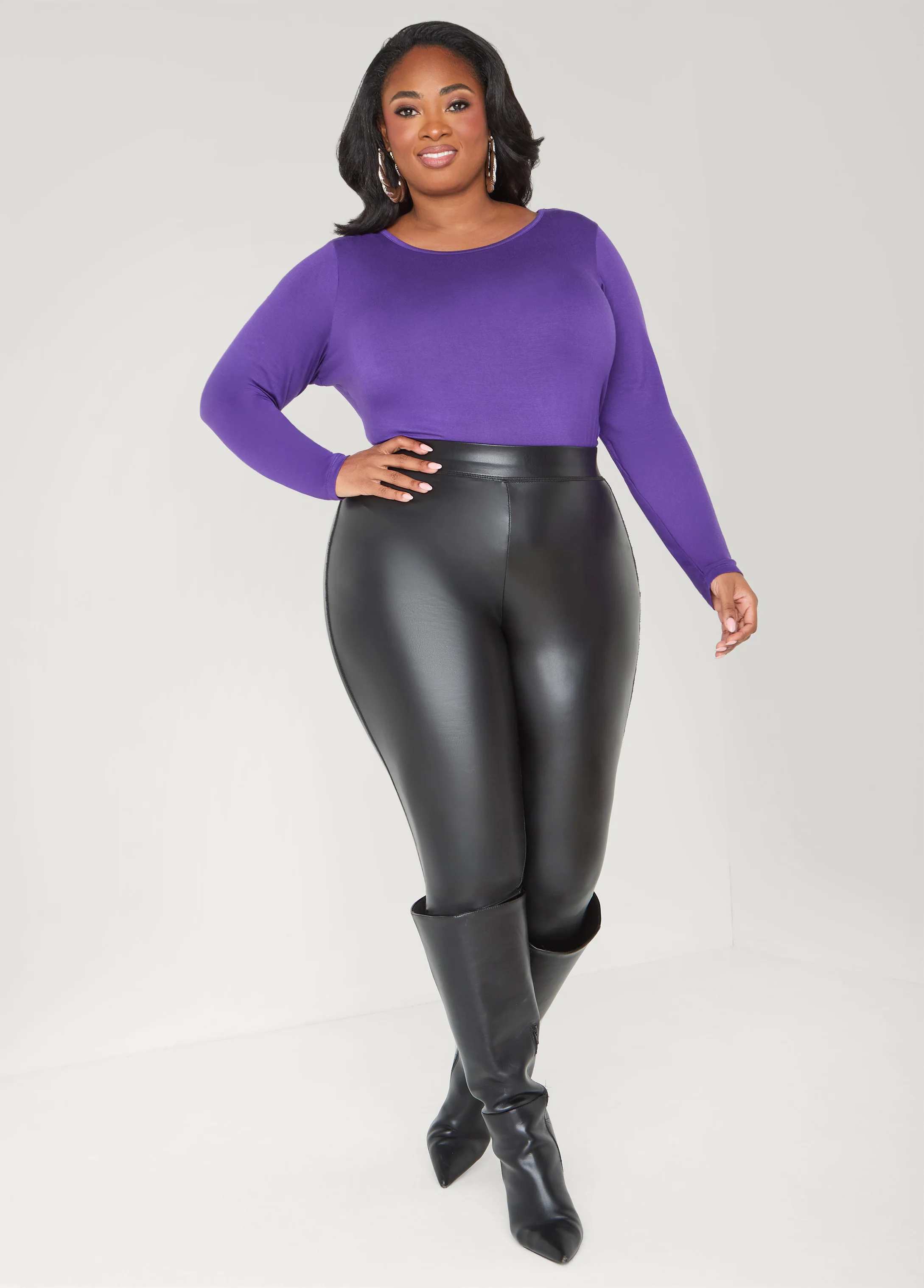Basic Long Sleeve Jersey Tee - Image 9