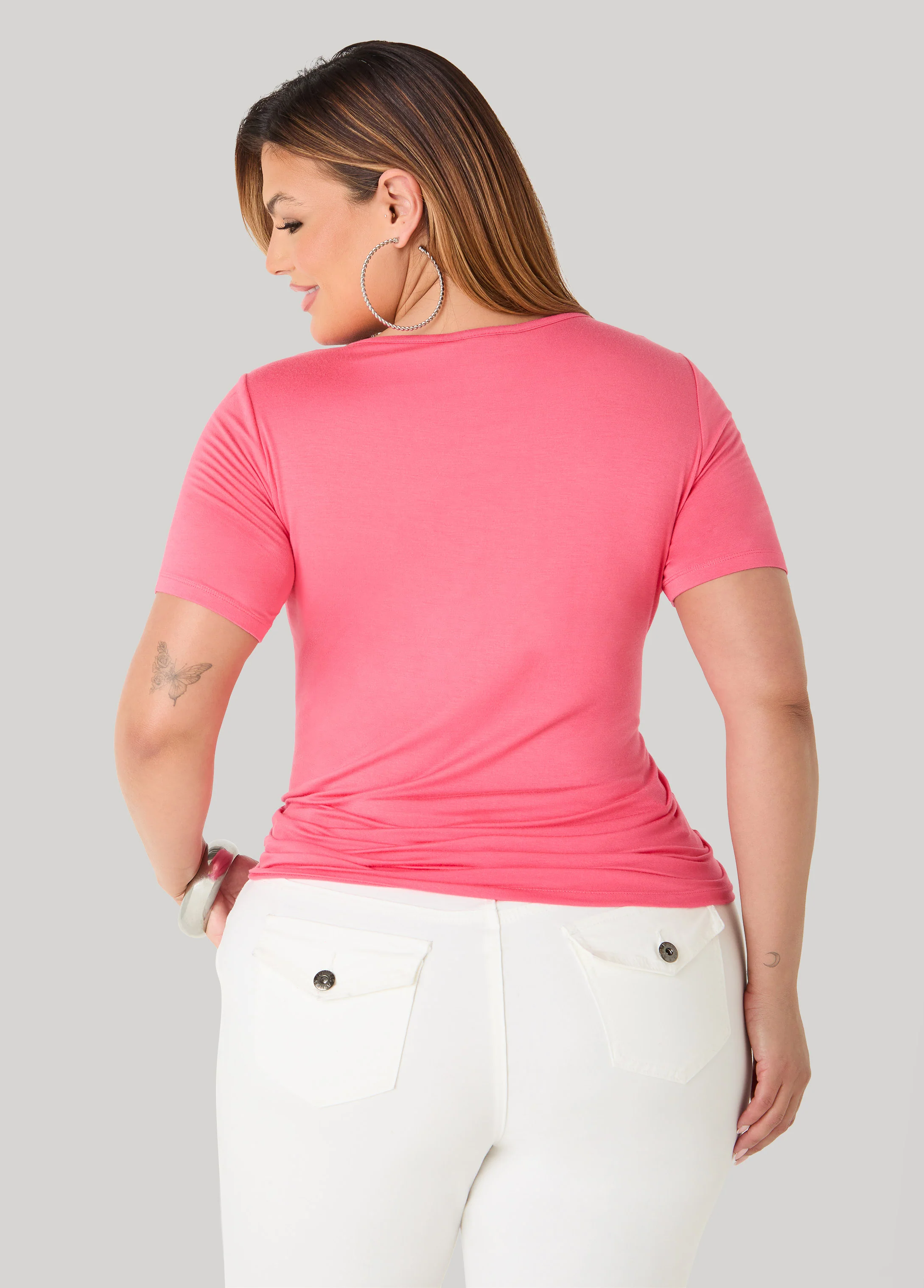 The Basic Crewneck Jersey Tee - Image 10