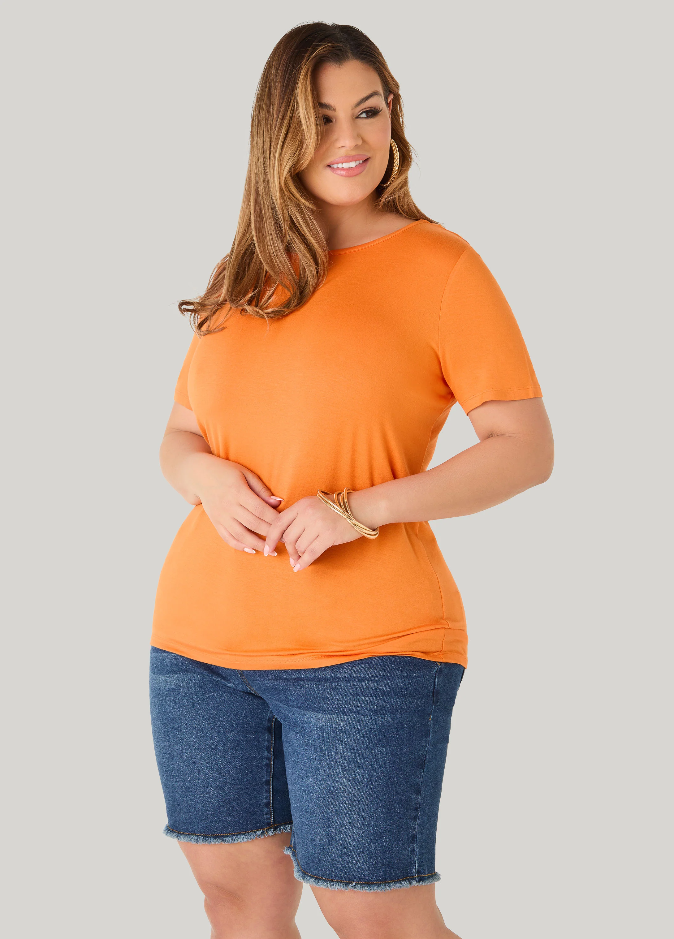 The Basic Crewneck Jersey Tee - Image 4