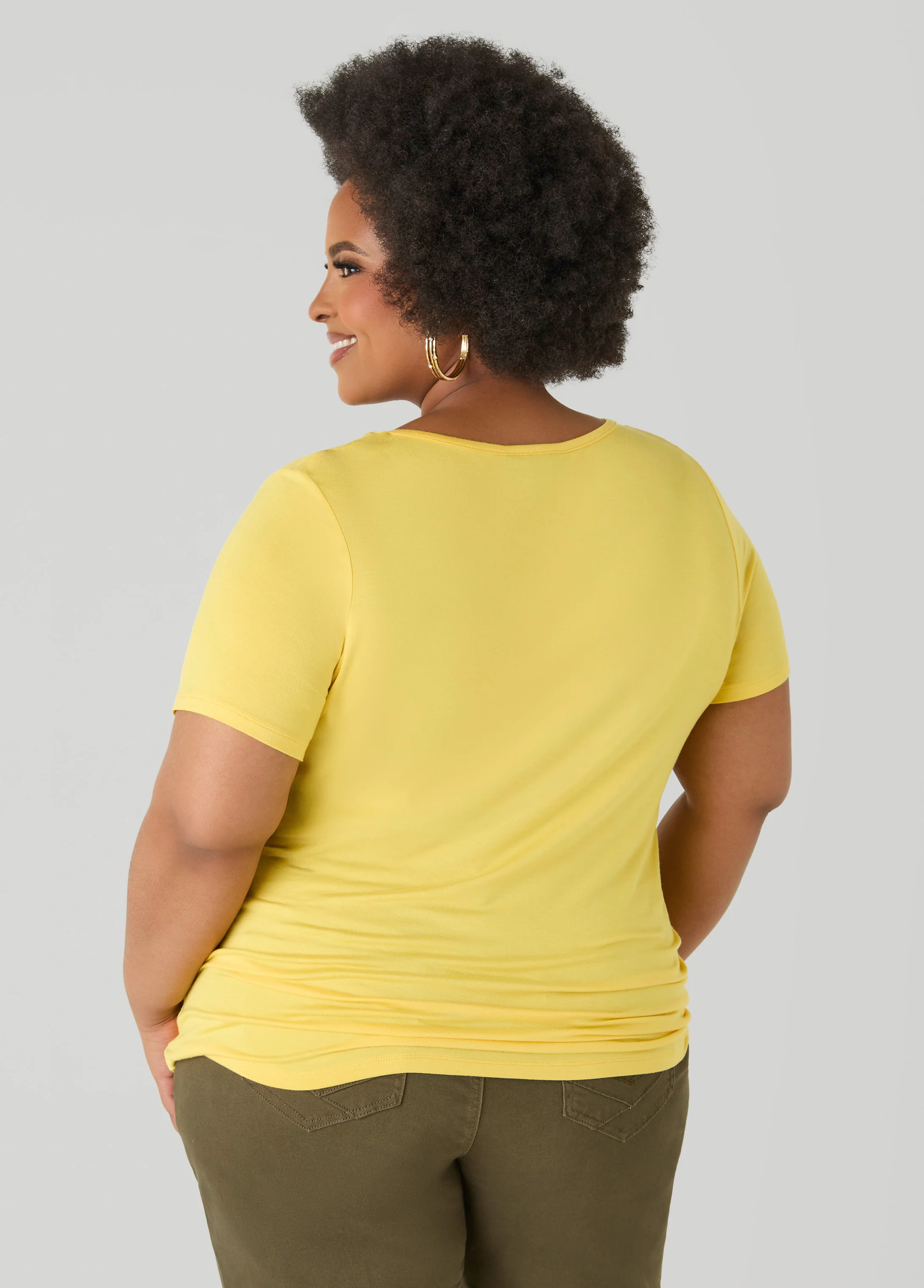 The Basic Crewneck Jersey Tee - Image 6