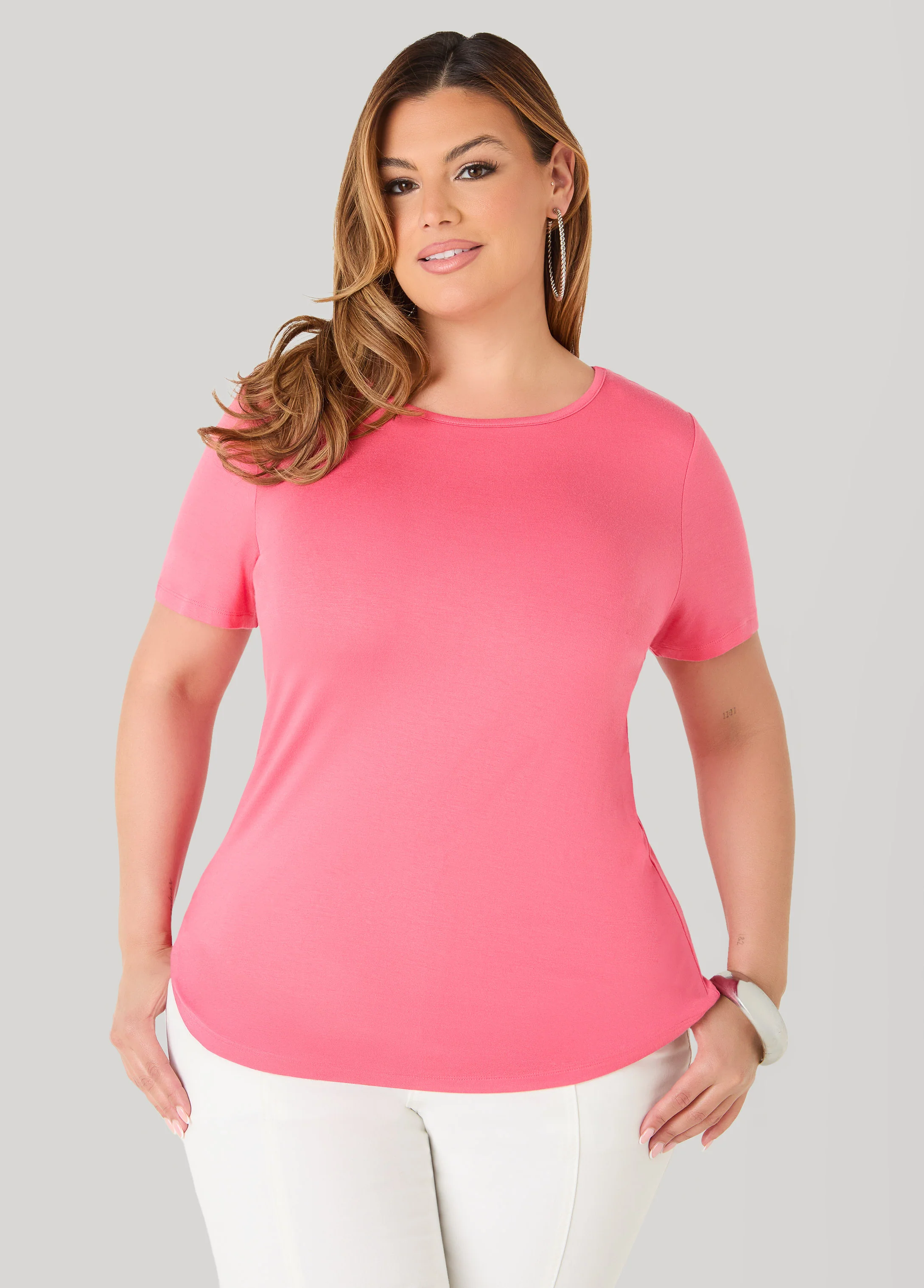 The Basic Crewneck Jersey Tee - Image 9