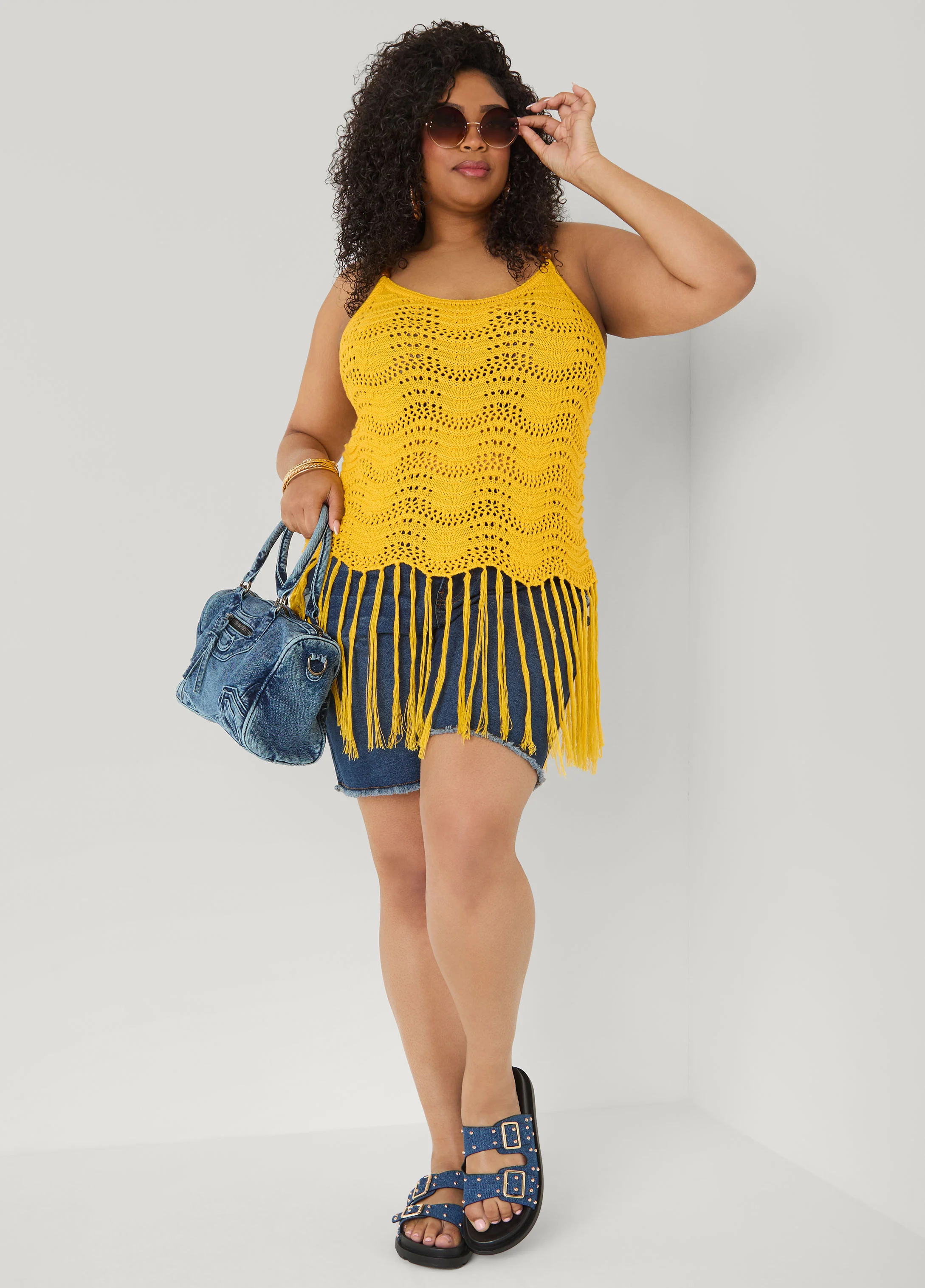Beaded Crochet Top - Image 3