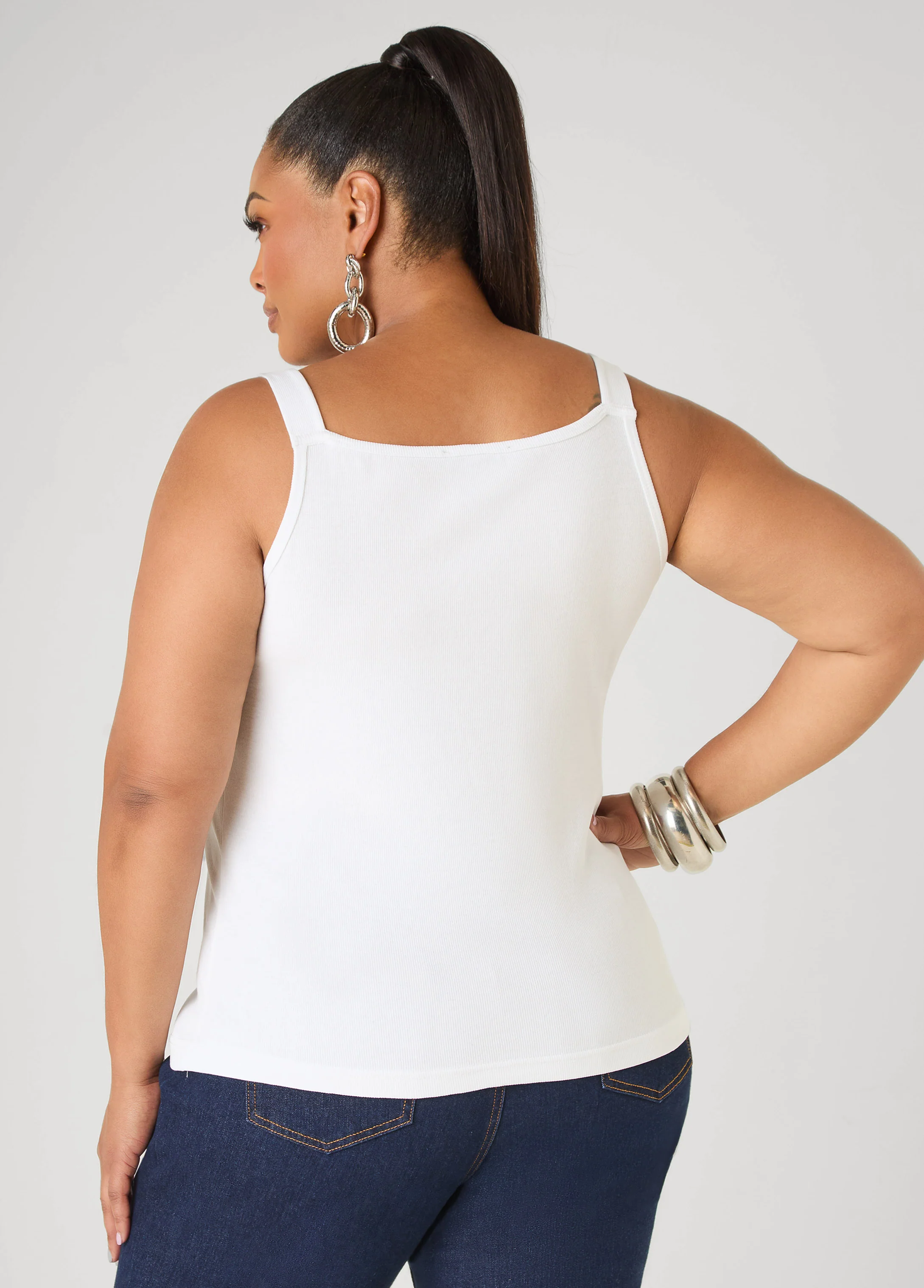 Buckle Strap Tank Top - Image 2