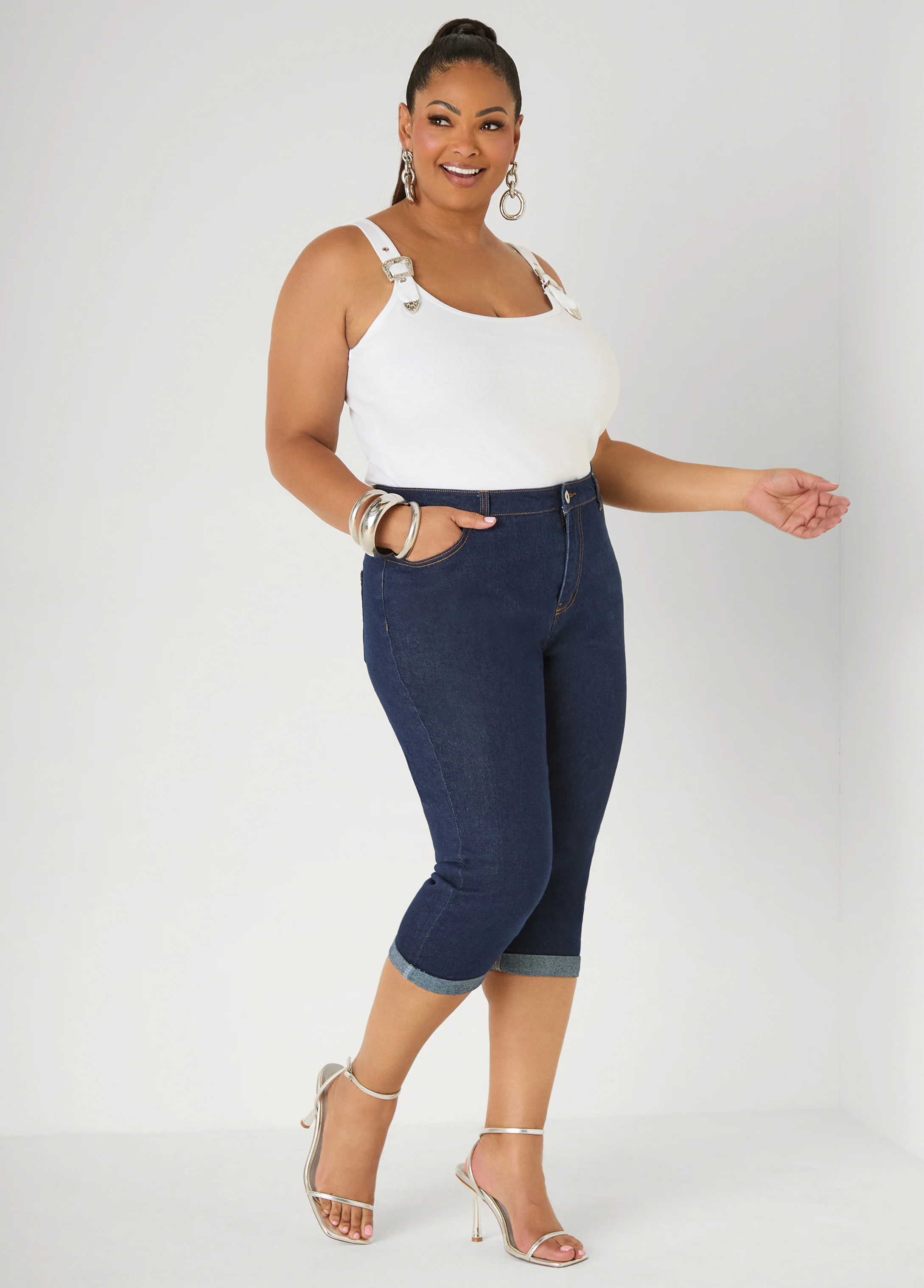 Buckle Strap Tank Top - Image 3