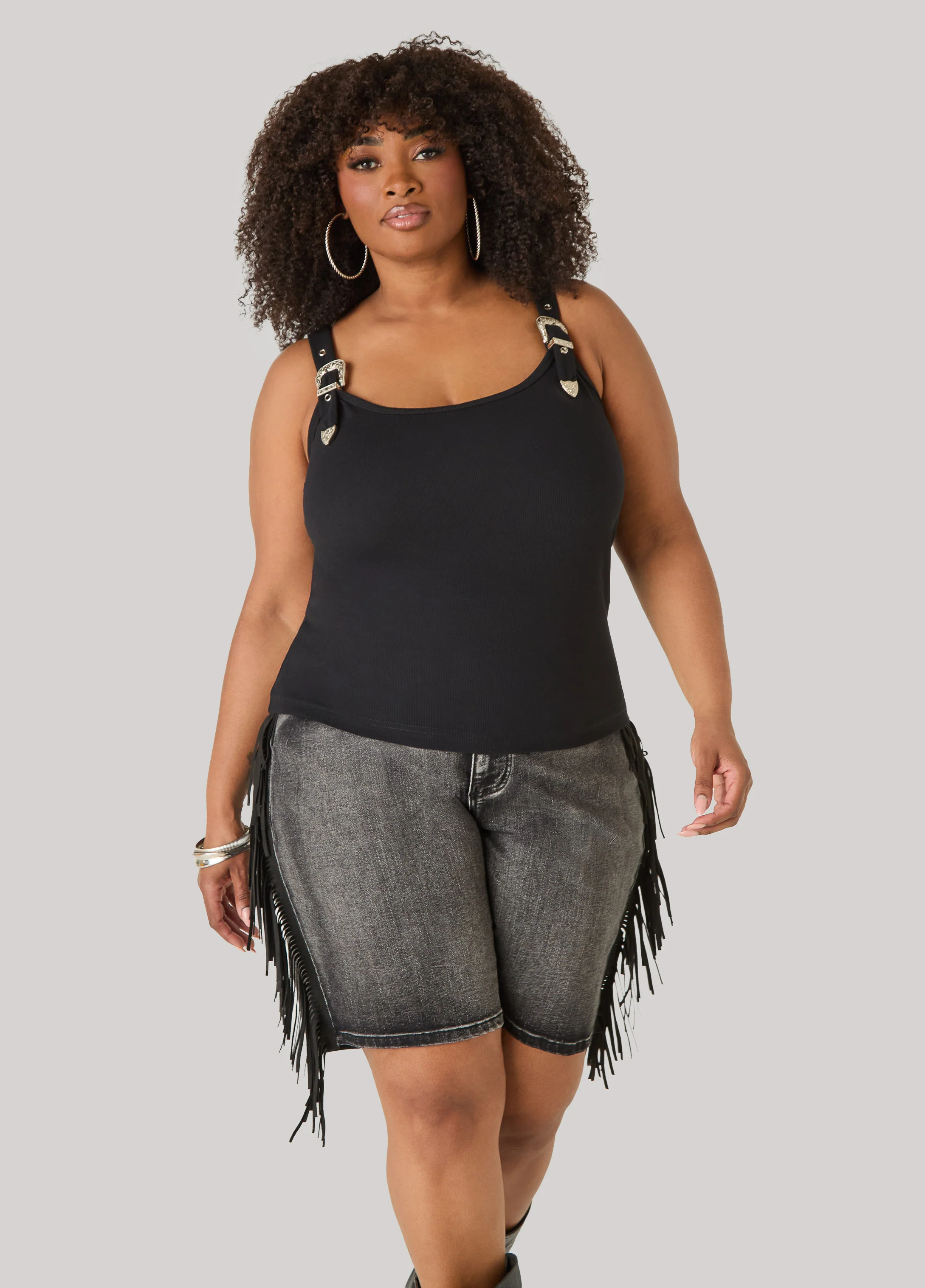 Buckle Strap Tank Top - Image 5