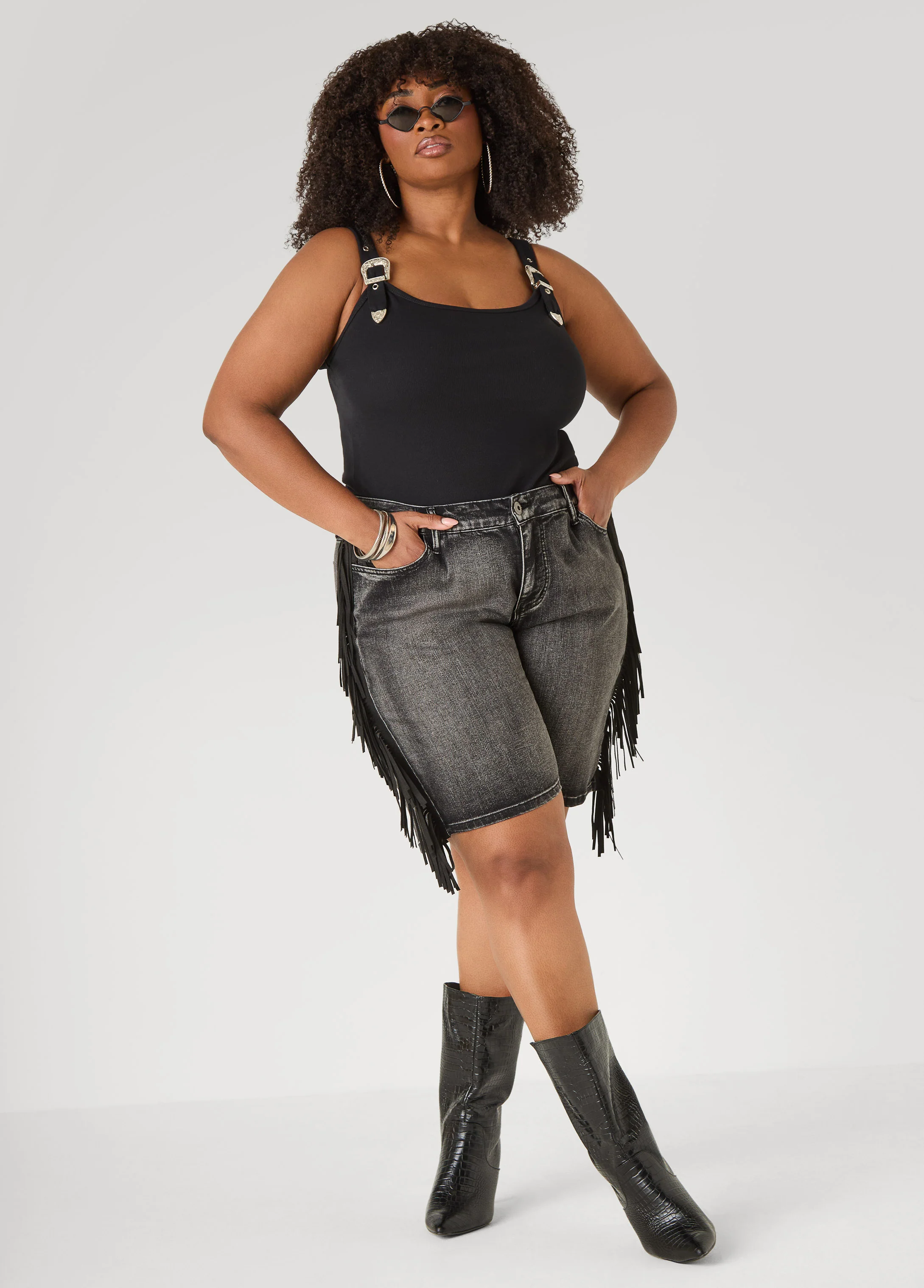 Buckle Strap Tank Top - Image 7