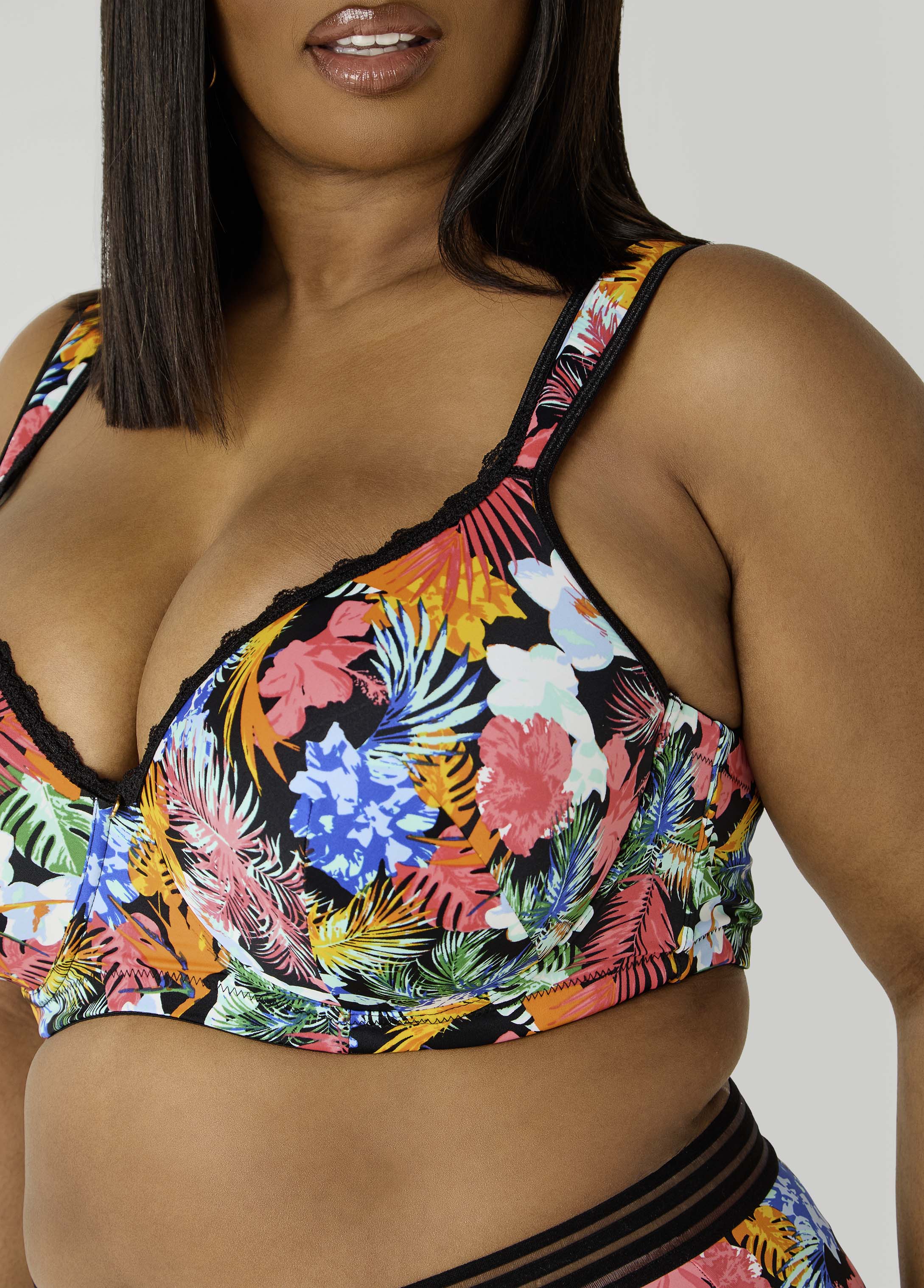 Tropical Full Coverage Butterfly Bra - Image 4