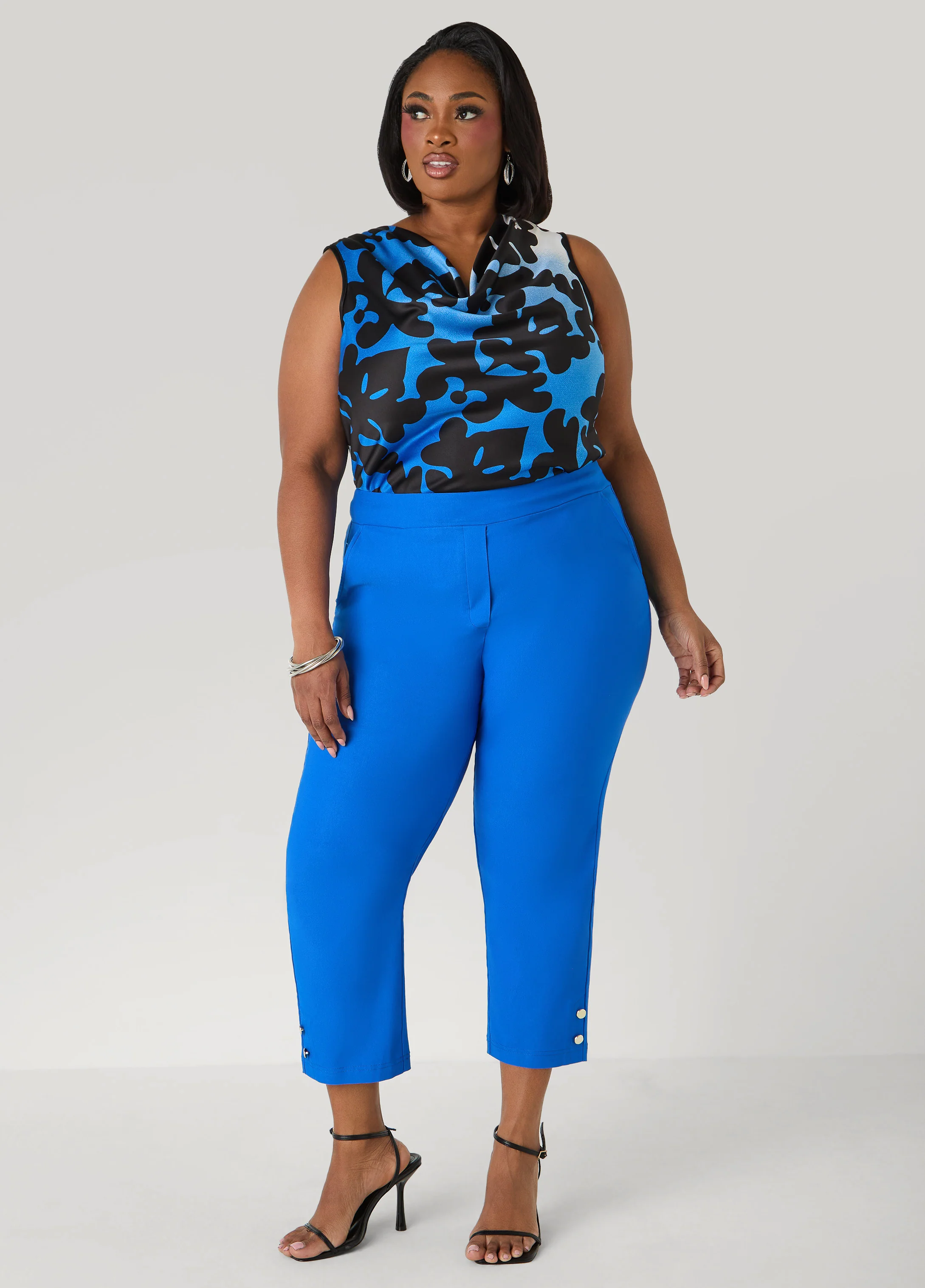 Ombre Printed Satin Tank - Image 3