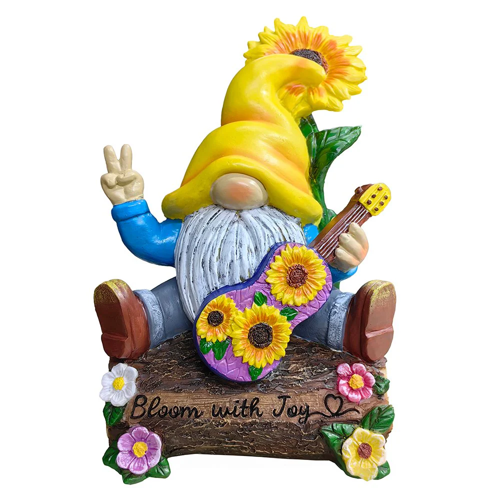 Bloom With Joy Garden Gnome Figurine - Image 9