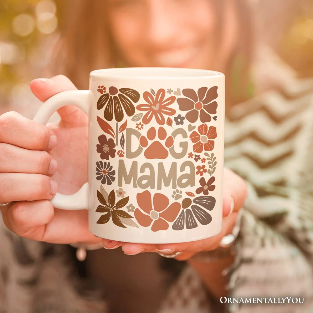 Dog Mama Ceramic Mug - Image 4