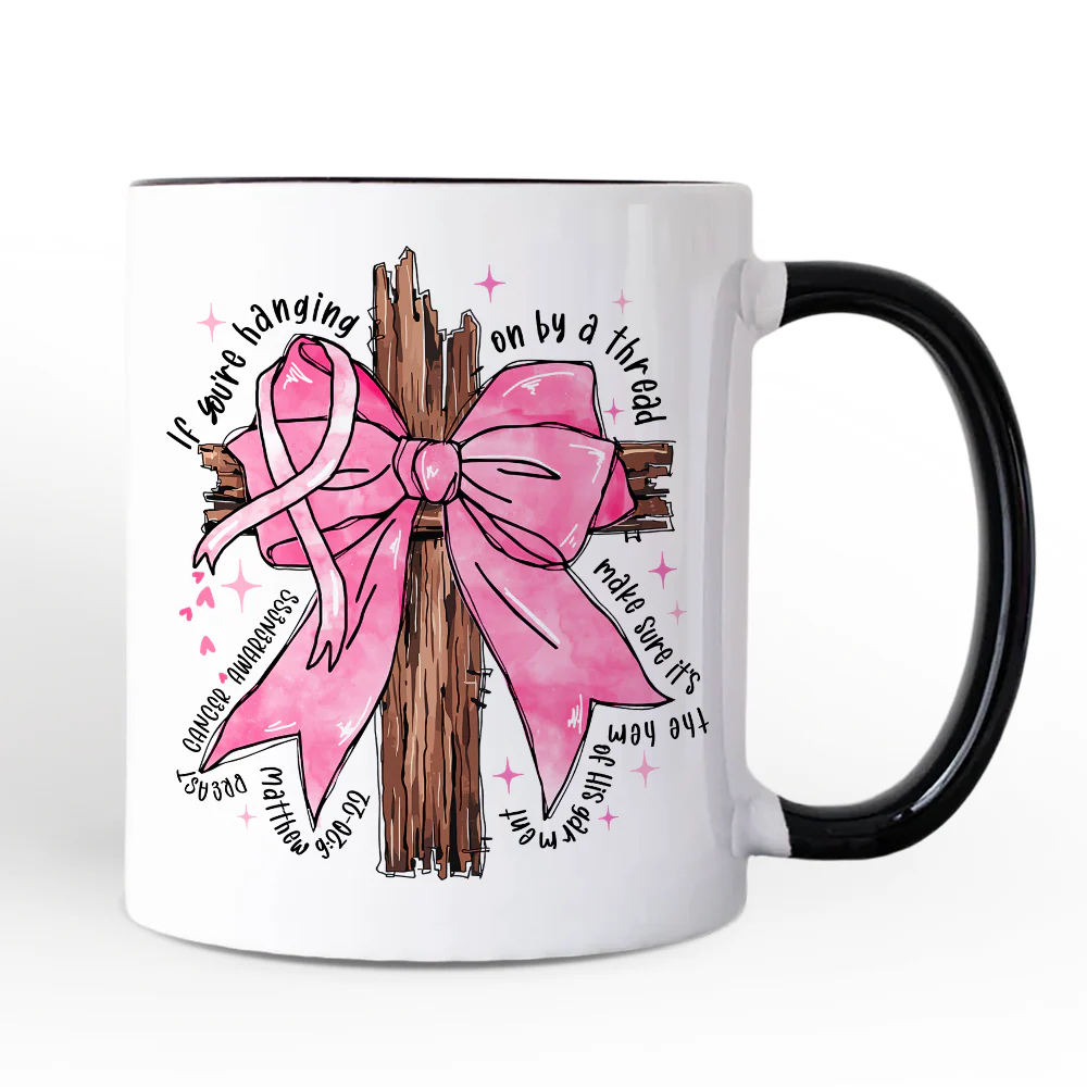 By A Thread Breast Cancer Awareness Mug - Image 2
