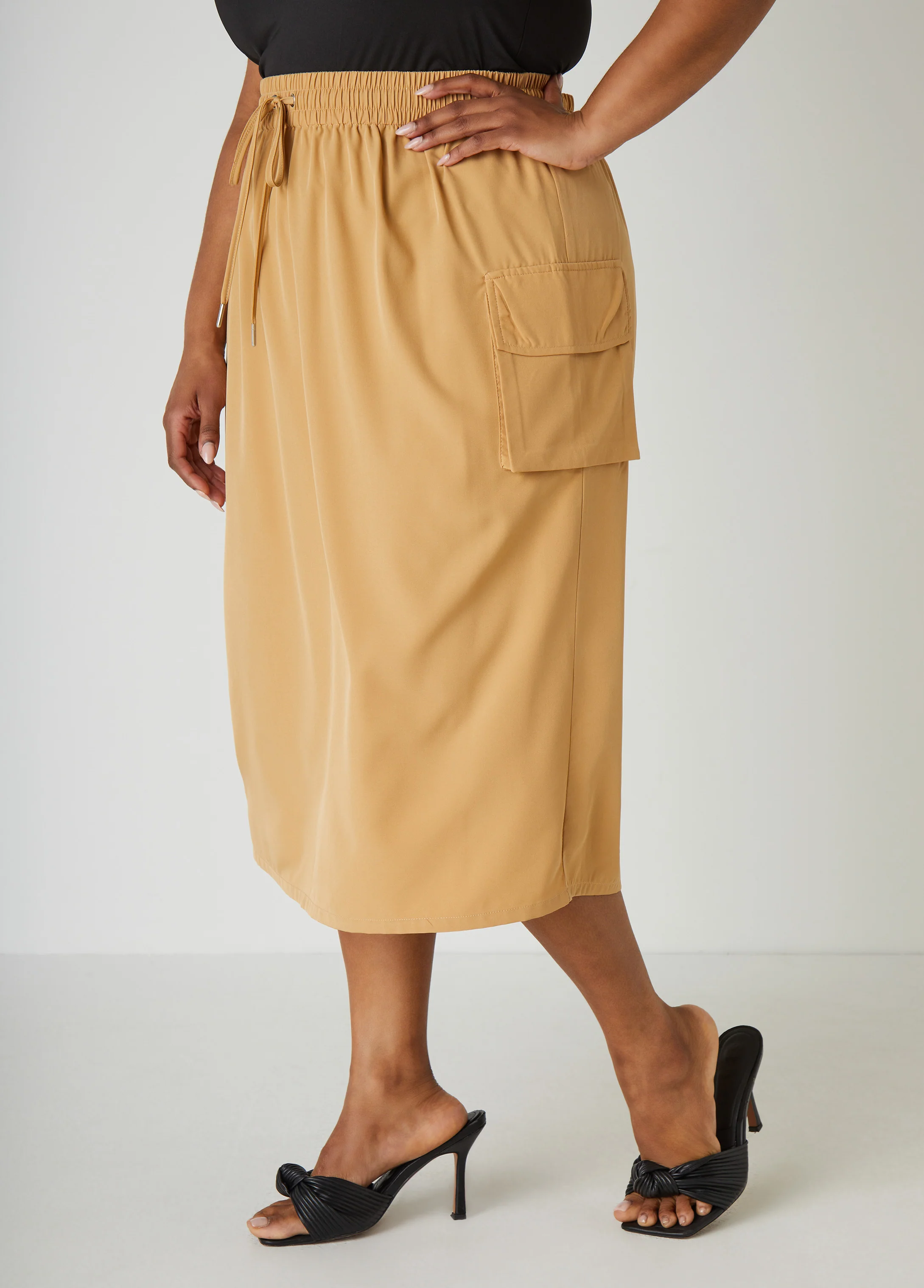 Midi Cargo Skirt - Image 3