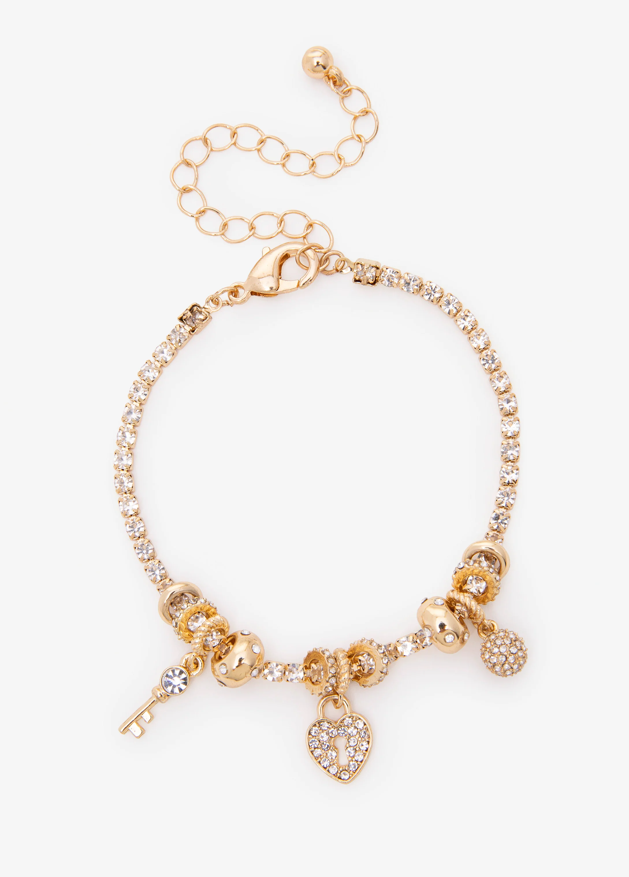Heart Charm Bracelet - Image 2