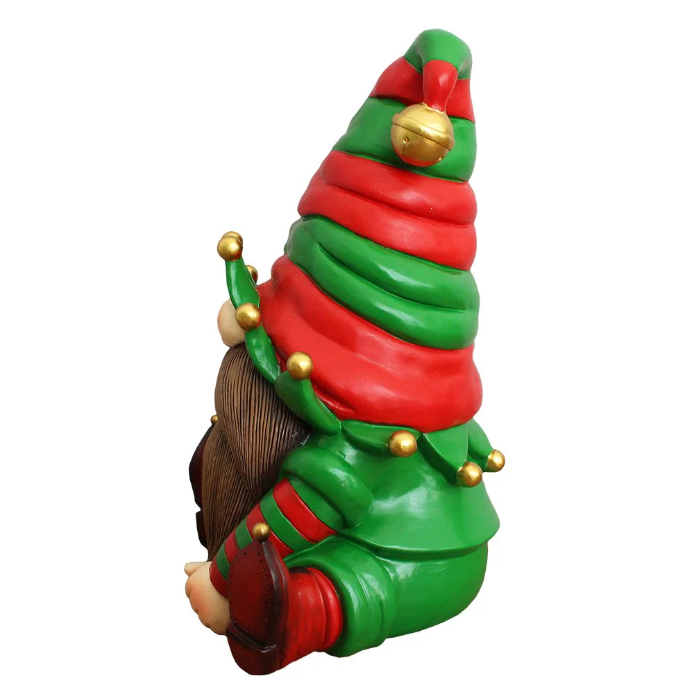 Cheerful Elf Gnome Figurine - Image 5