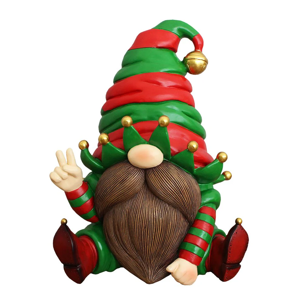 Cheerful Elf Gnome Figurine - Image 6