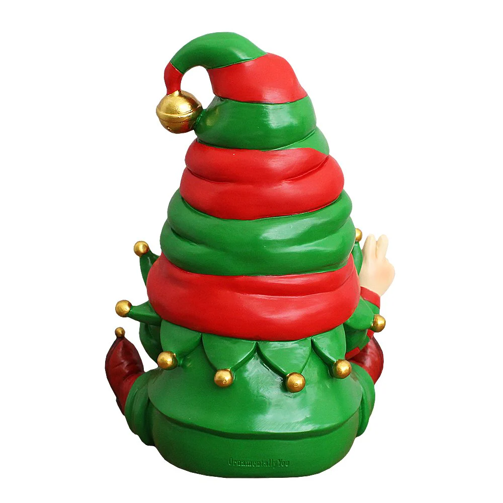 Cheerful Elf Gnome Figurine - Image 7