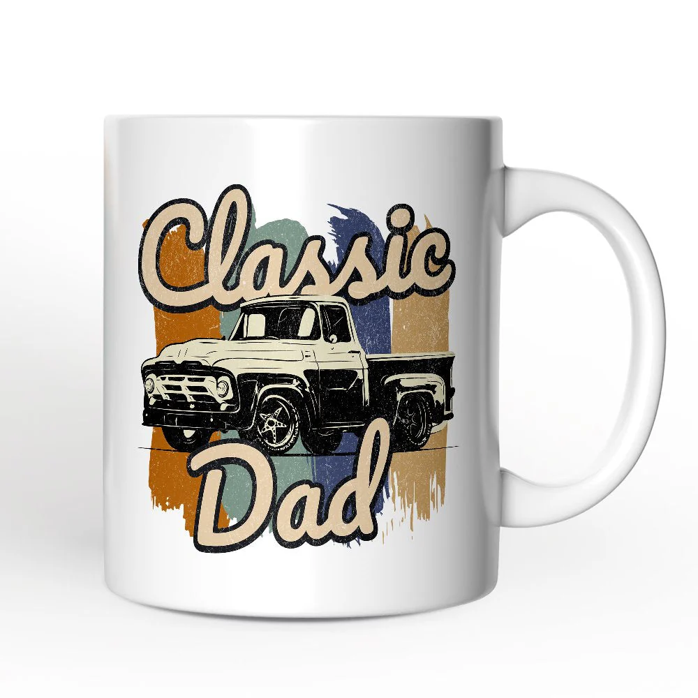 Classic Dad Ceramic Mug - Image 2