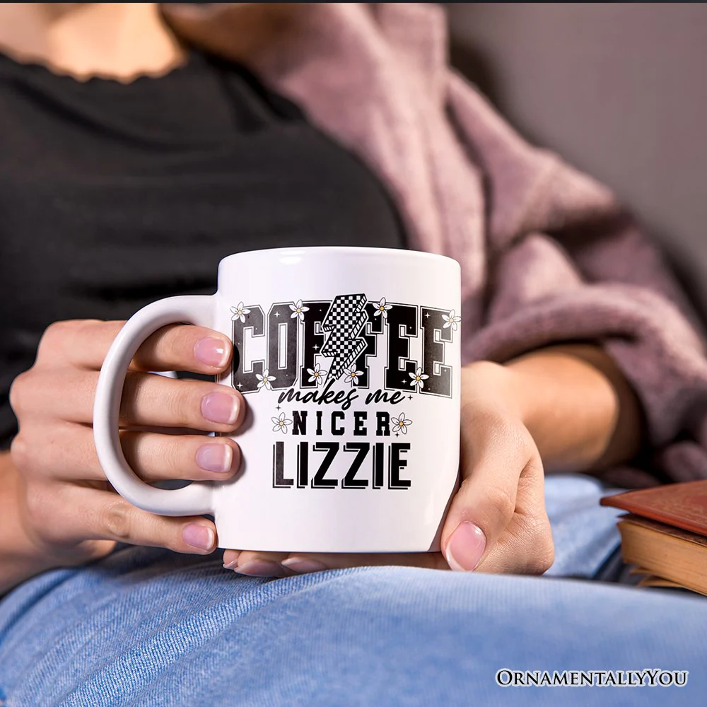 Coffee Makes Me Nicer Mug - Image 4