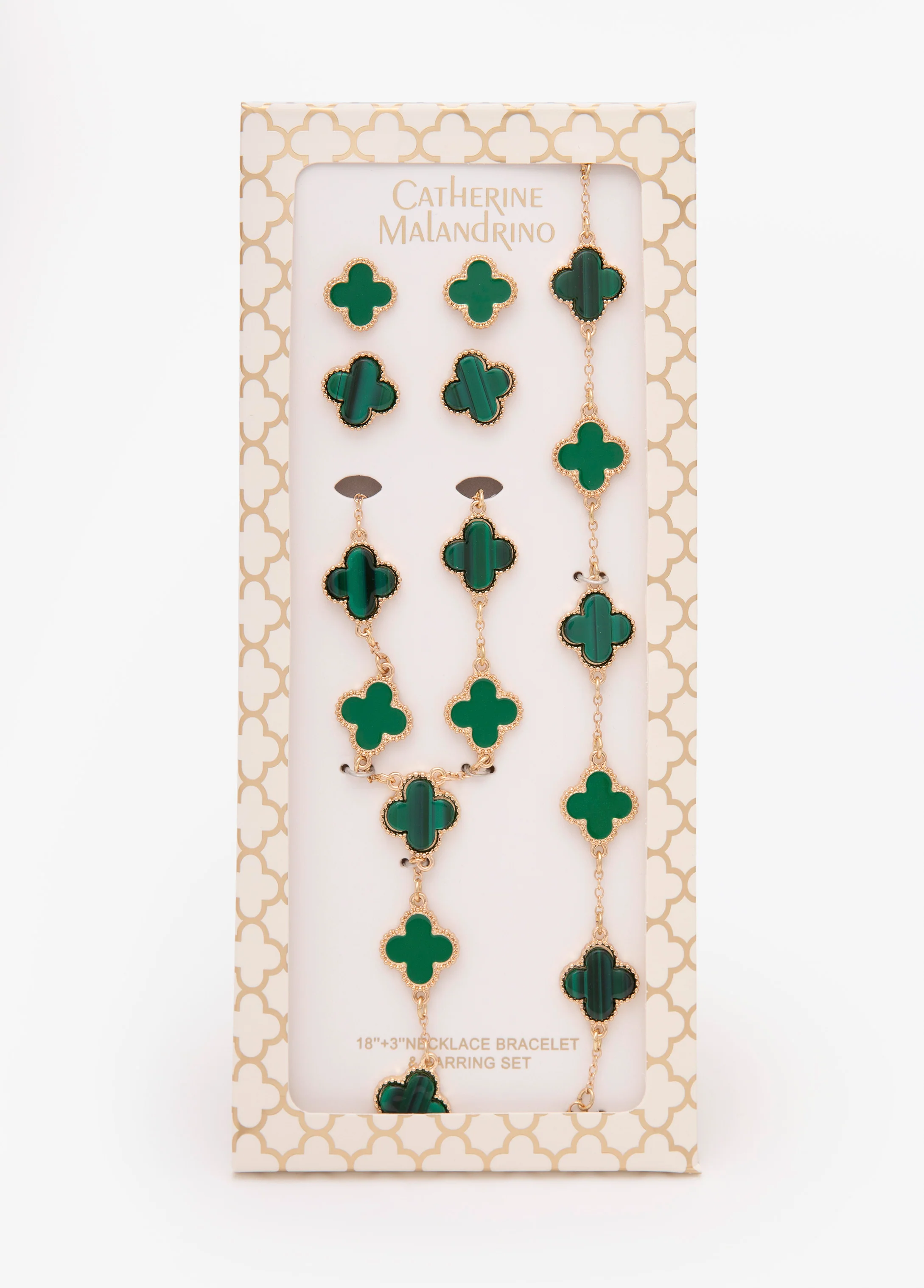 4 Piece Clover Necklace Set - Image 2