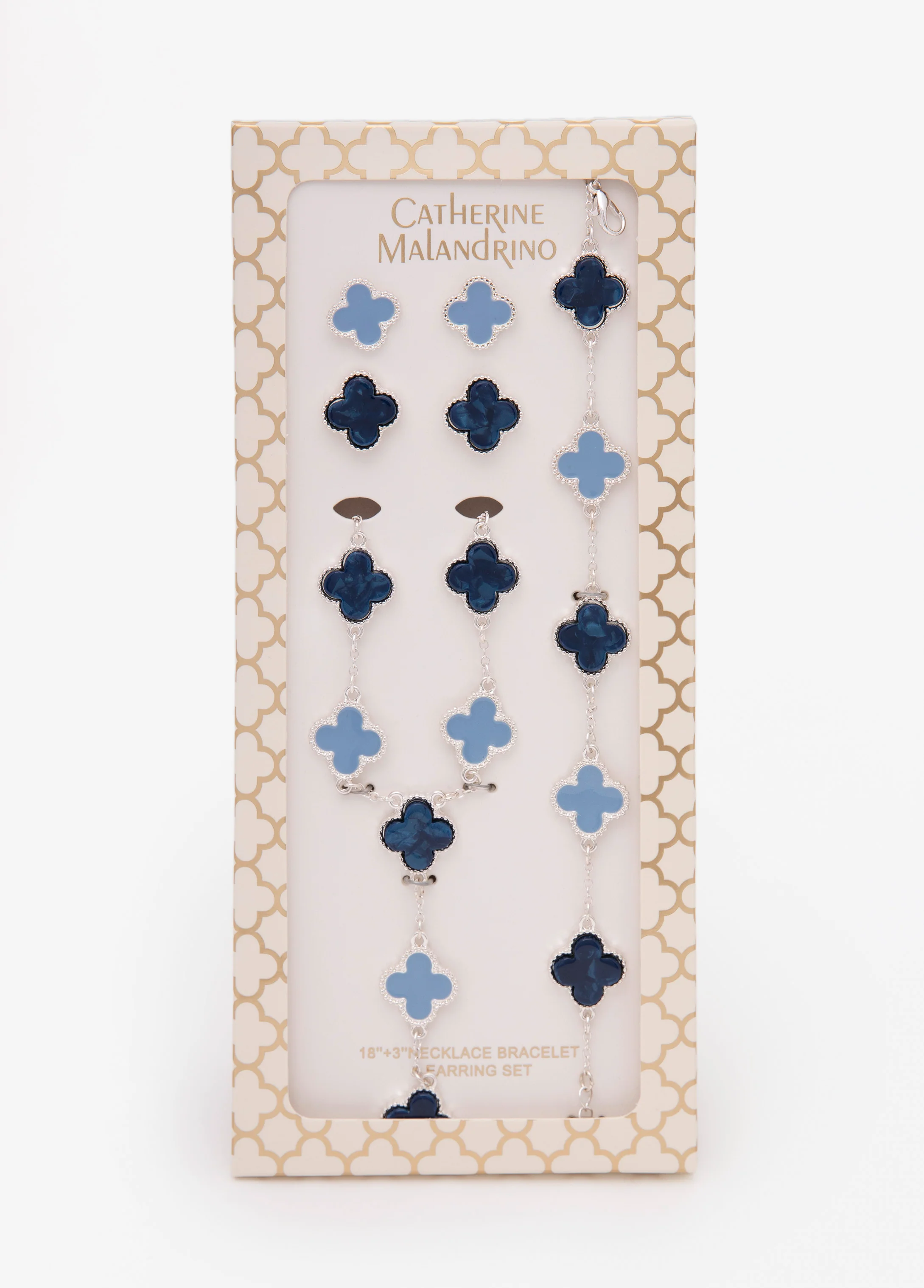 Four Piece Clover Necklace Set - Image 2