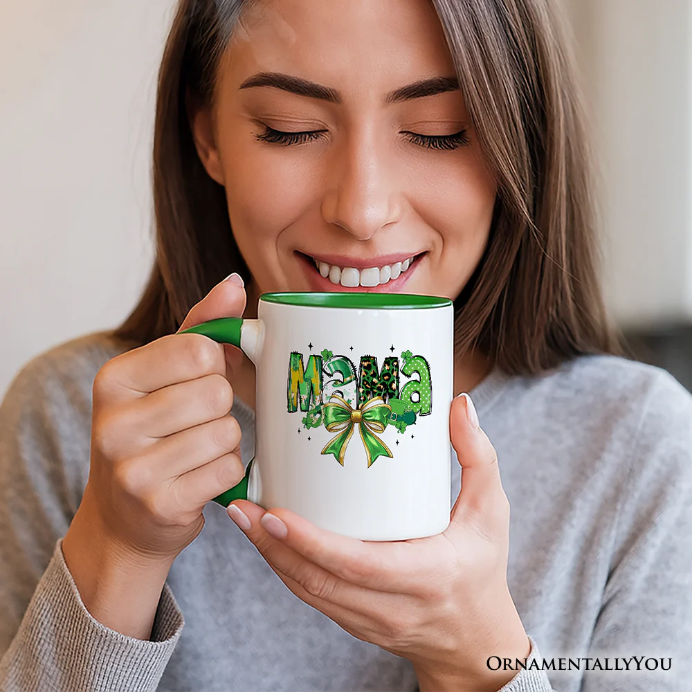 Mama St Patricks Day Mug - Image 3