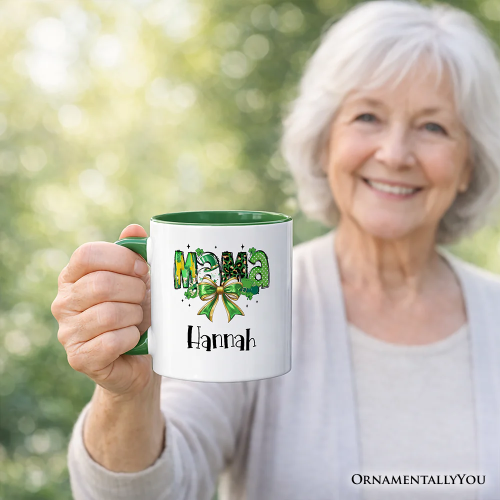 Mama St Patricks Day Mug - Image 4