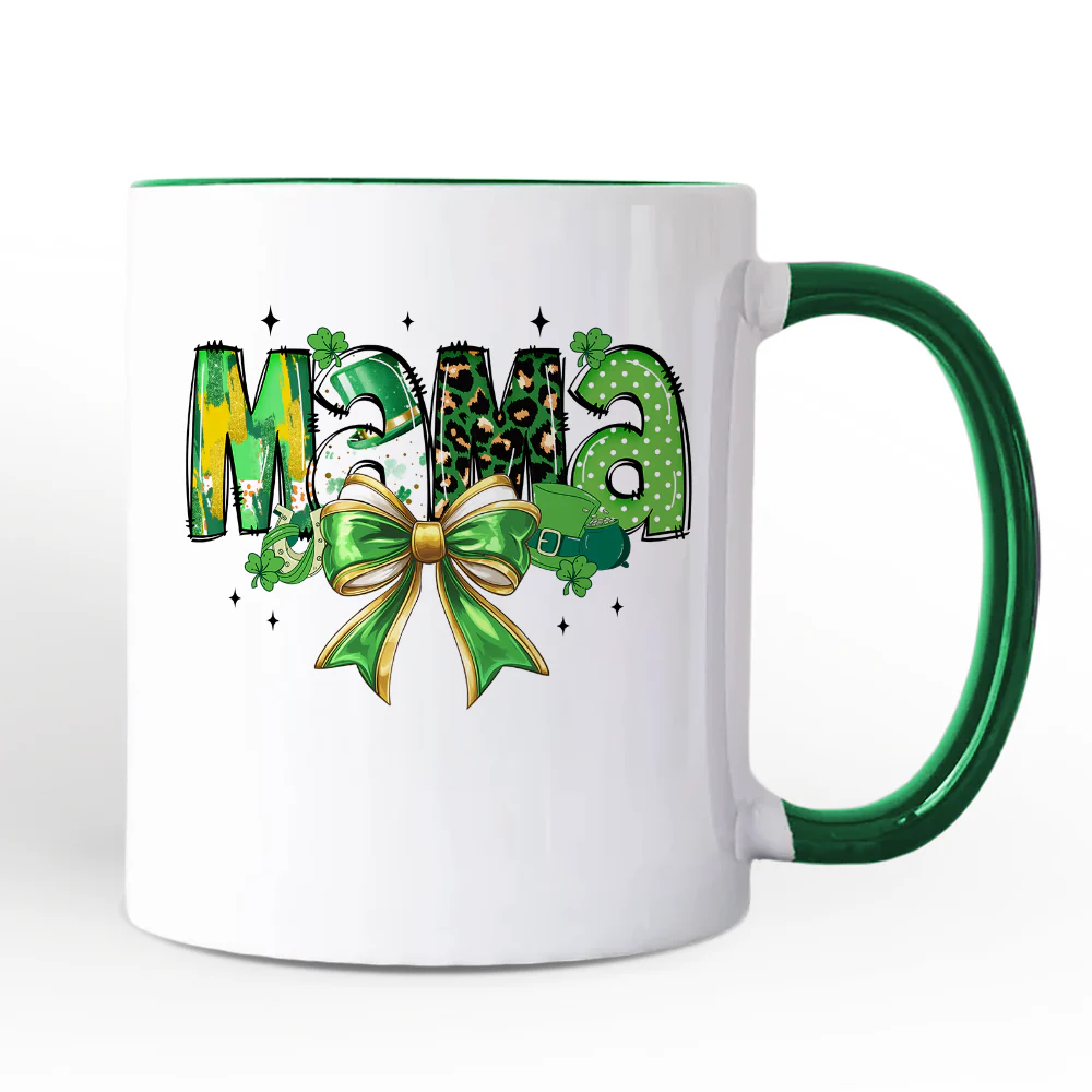 Mama St Patricks Day Mug - Image 5