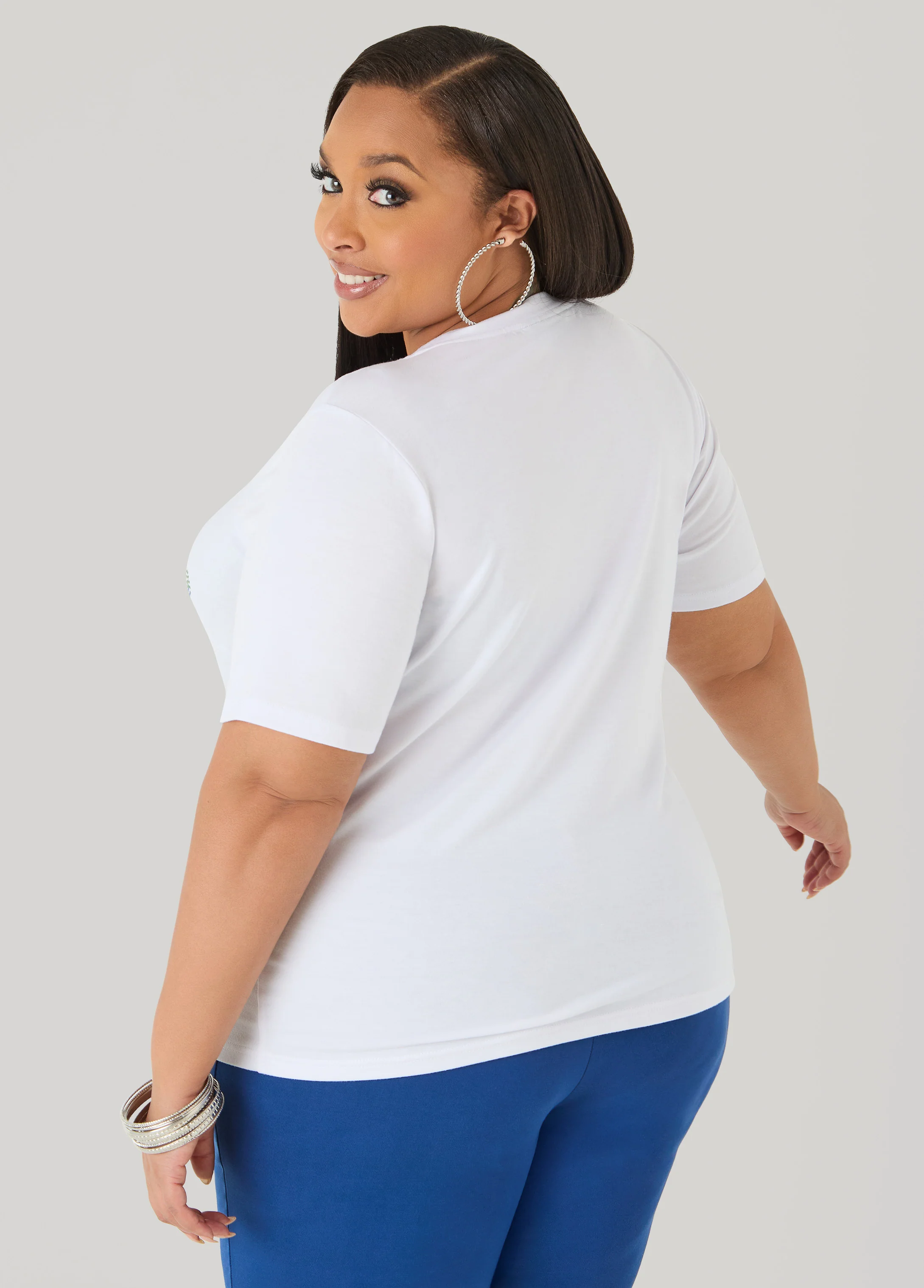 Crystal Cowgirl Jersey Tee - Image 2