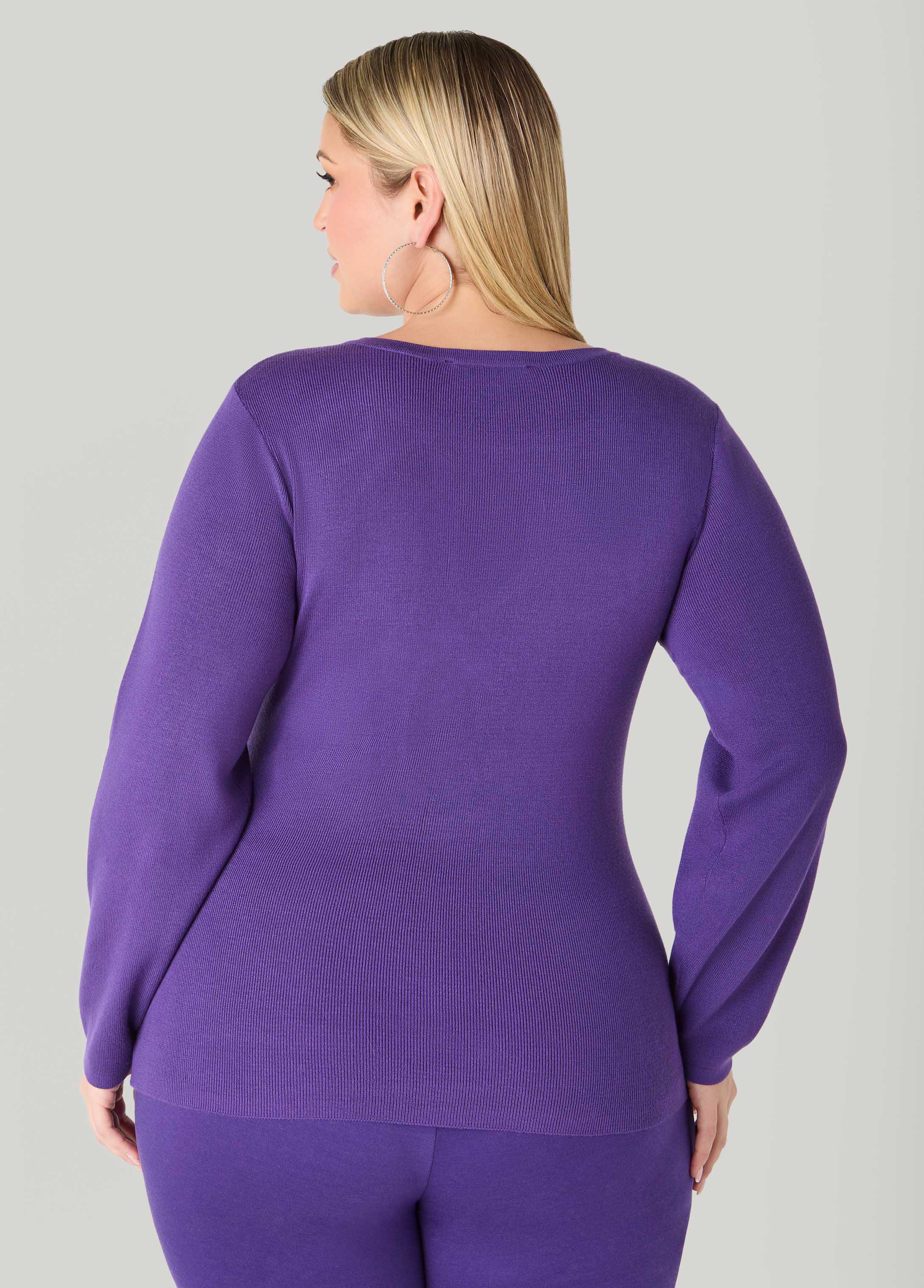 Crystal Cutout Sweater - Image 6